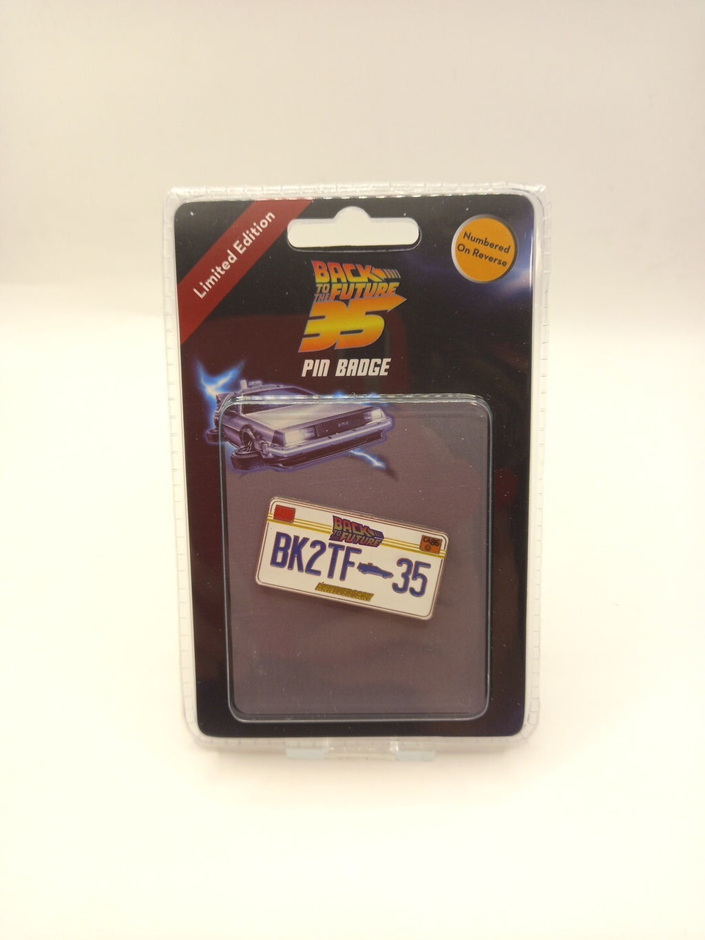 Back To The Future 35th Anniversary Limited Edition Pin Badge - Only 9995...