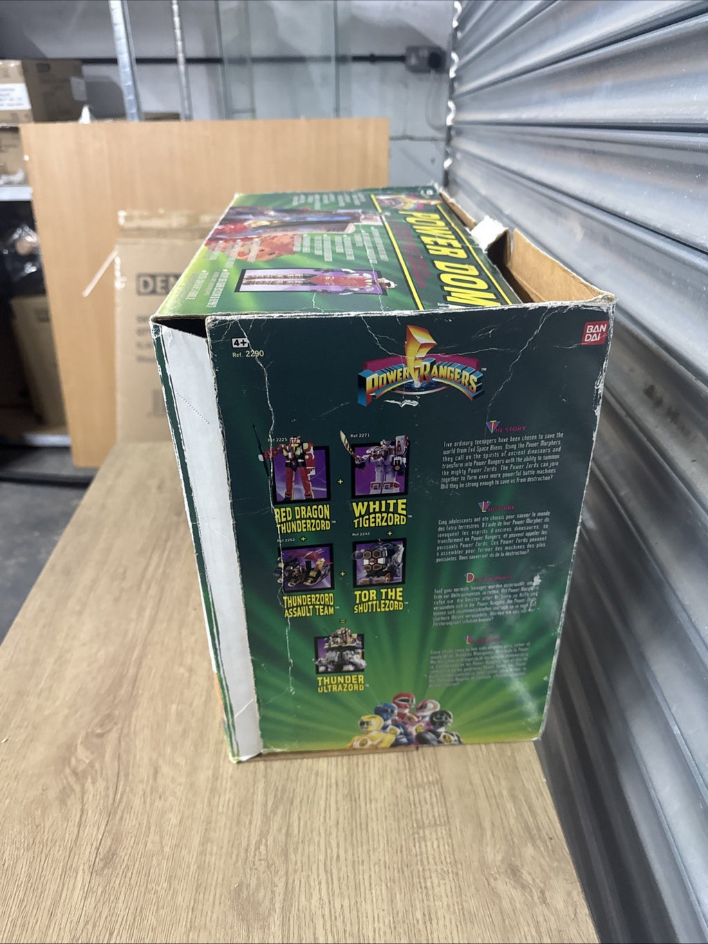Vintage 1994 Power Rangers Power Dome Playset - Original box & instructions