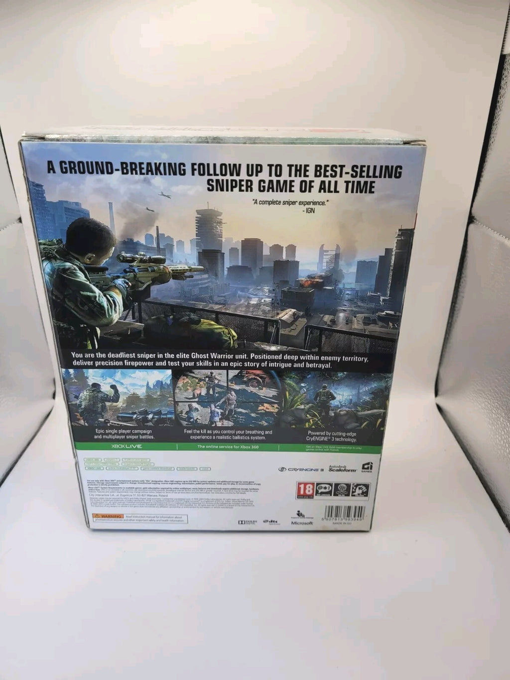 Sniper 2 Ghost Warrior Collector's Edition Xbox 360 - Missing Soundtrack
