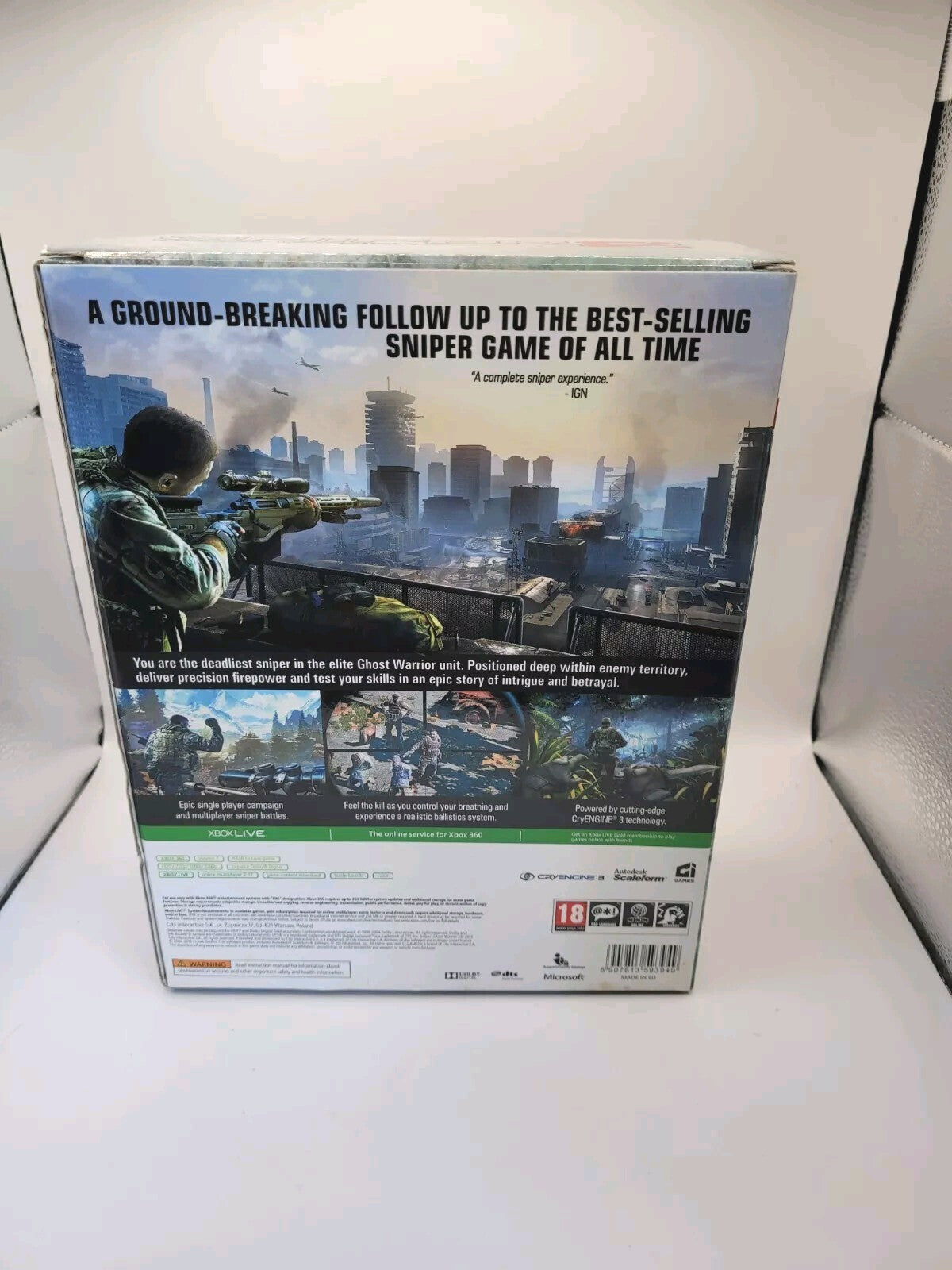 Sniper 2 Ghost Warrior Collector's Edition Xbox 360 - Missing Soundtrack
