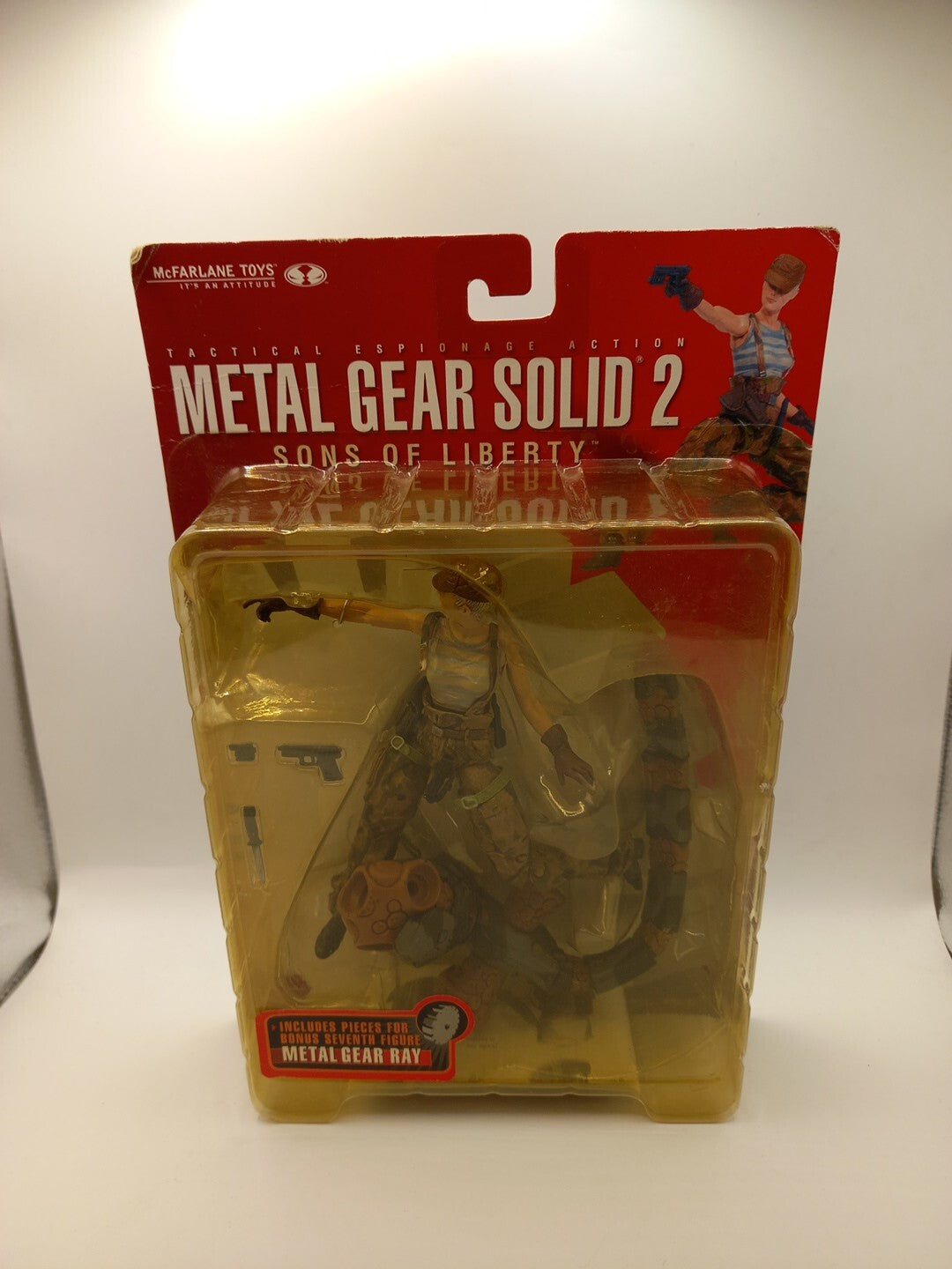 Metal Gear Solid 2: Sons of Liberty Figure - Olga - McFarlane  Konami Figure