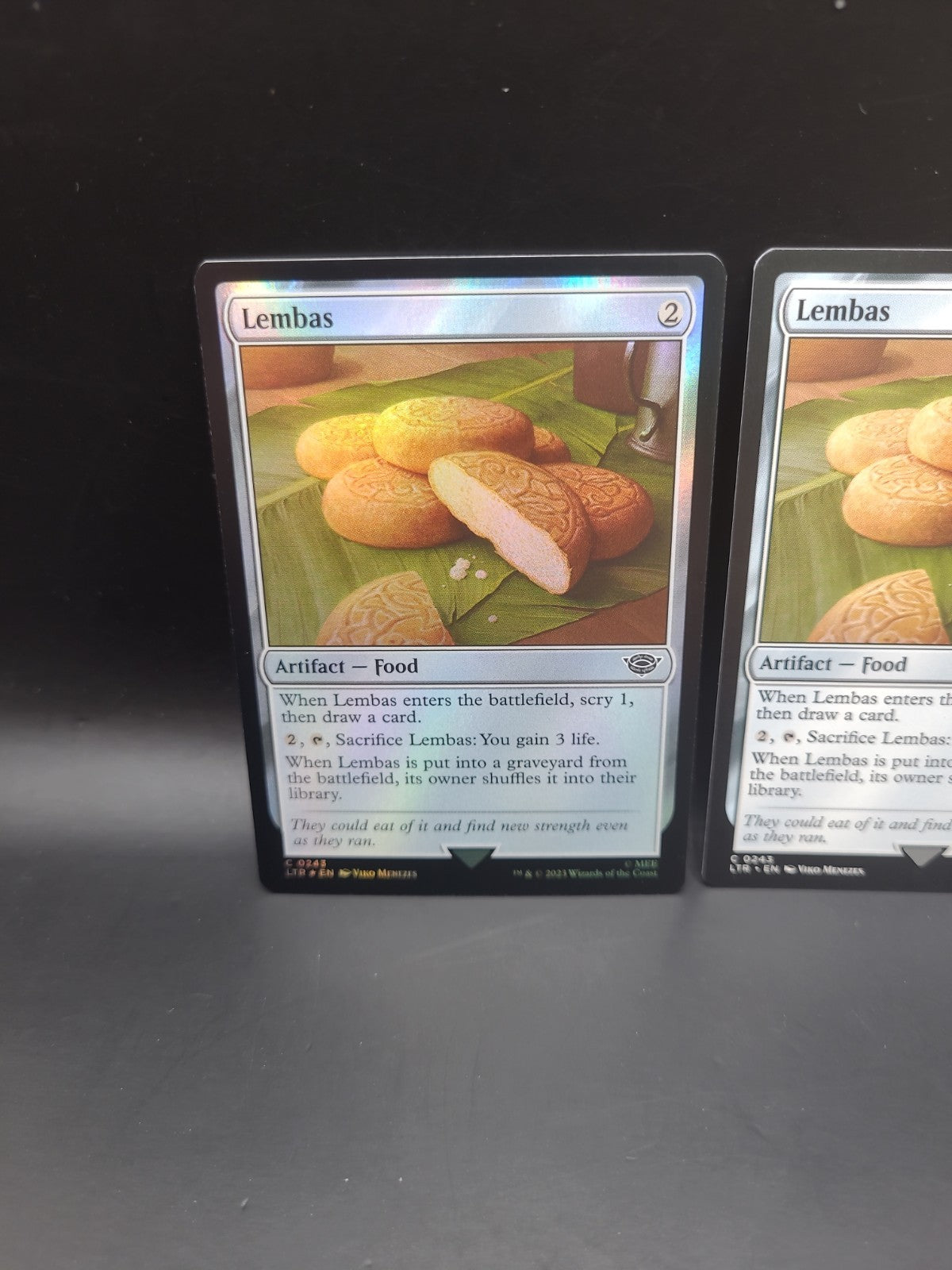 2x Lembas - Universes Beyond: LTR (1 Foil/1 Regular) - MTG - C 0243