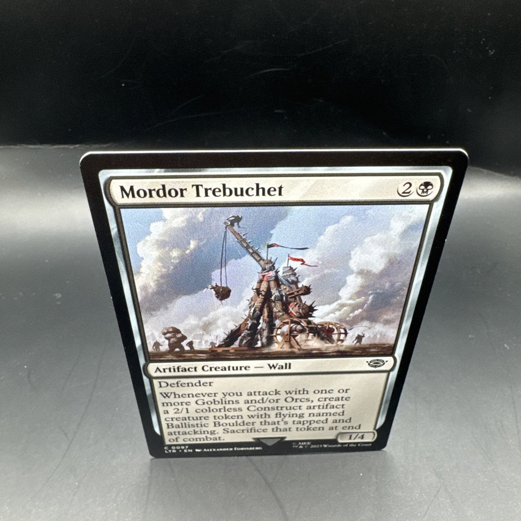 MTG Mordor Trebuchet (FOIL) 0097 Lord of the Rings + Regular Card