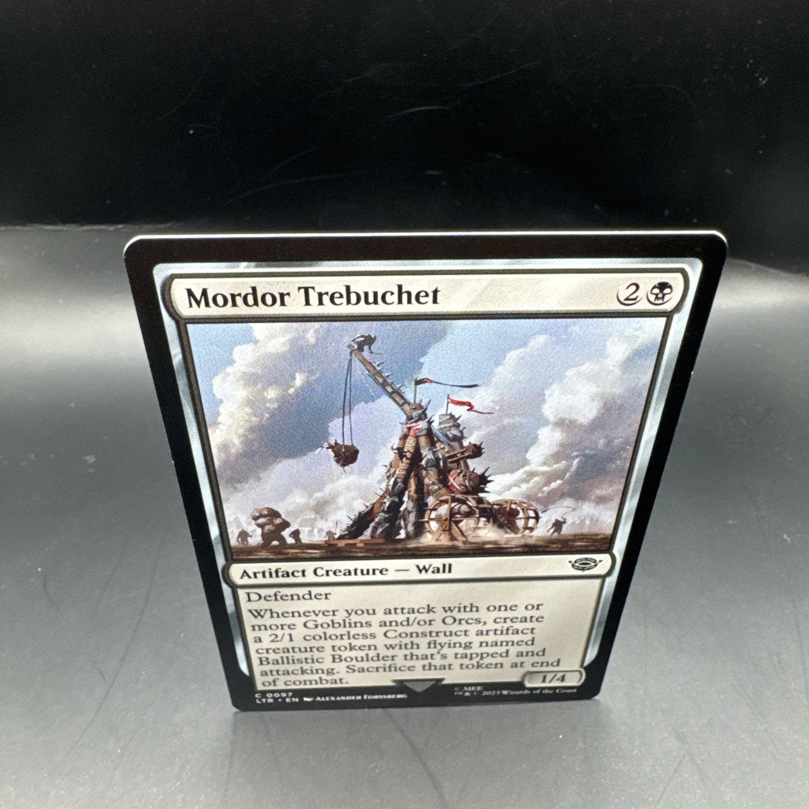 MTG Mordor Trebuchet (FOIL) 0097 Lord of the Rings + Regular Card