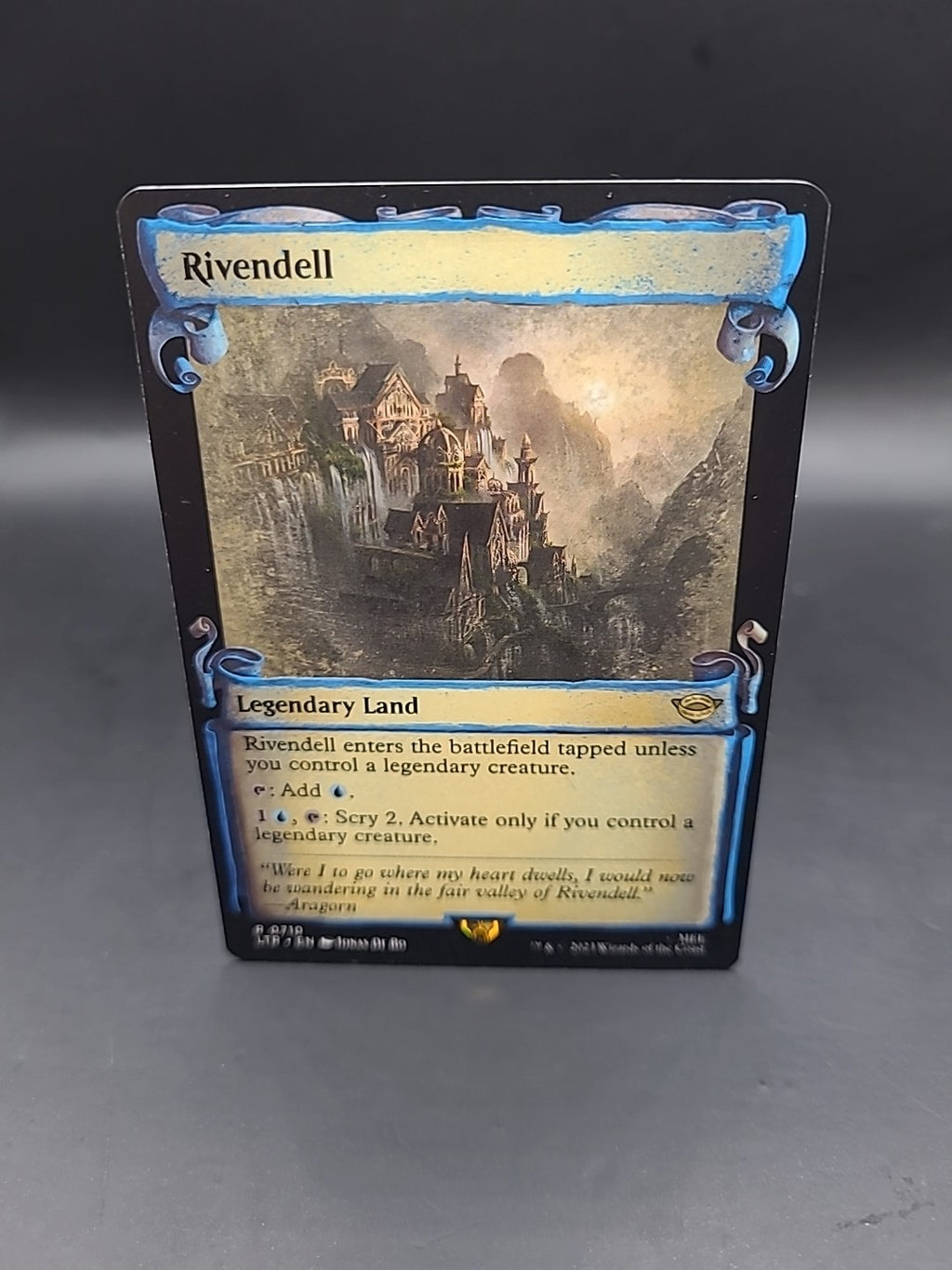 MTG Rivendell (Showcase Scrolls) Lord of the Rings #0710 REGULAR