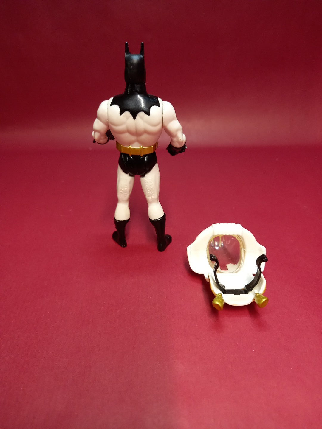 BATMAN Returns Kenner ARCTIC BATMAN 4" Action Figure Used Rare