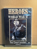 71151 DVD - Heroes Of WWII Vol 4 The Great Leaders New And Sealed
