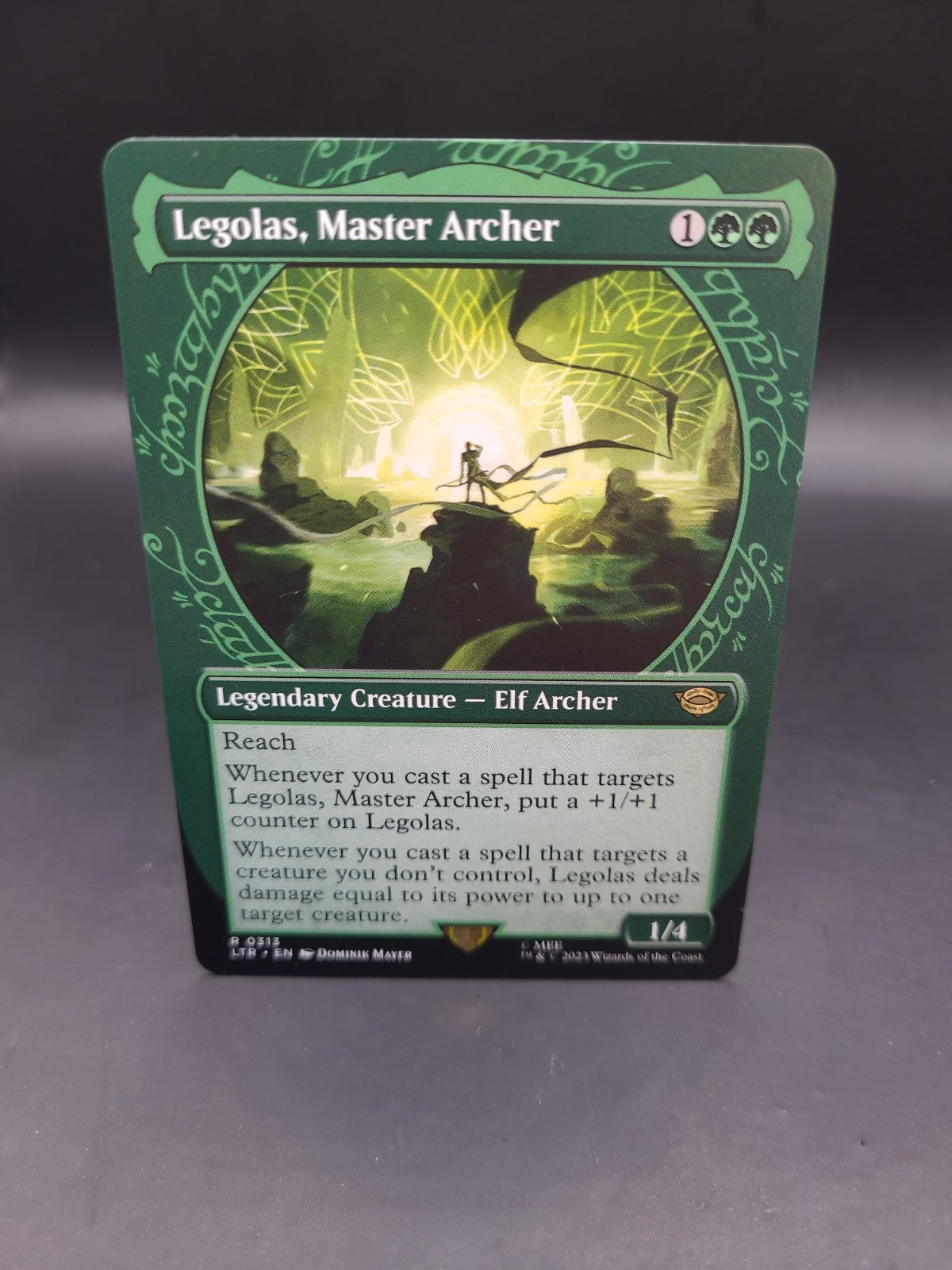 MTG - Showcase Legolas, Master Archer - Rare - Lord of the Rings (LTR) - M/NM