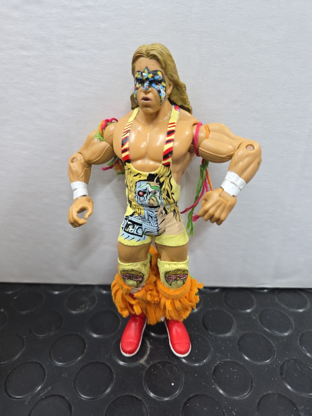 WWE THE ULTIMATE WARRIOR JAKKS WRESTLING TOY FIGURE CLASSIC SUPERSTARS SERIES 14
