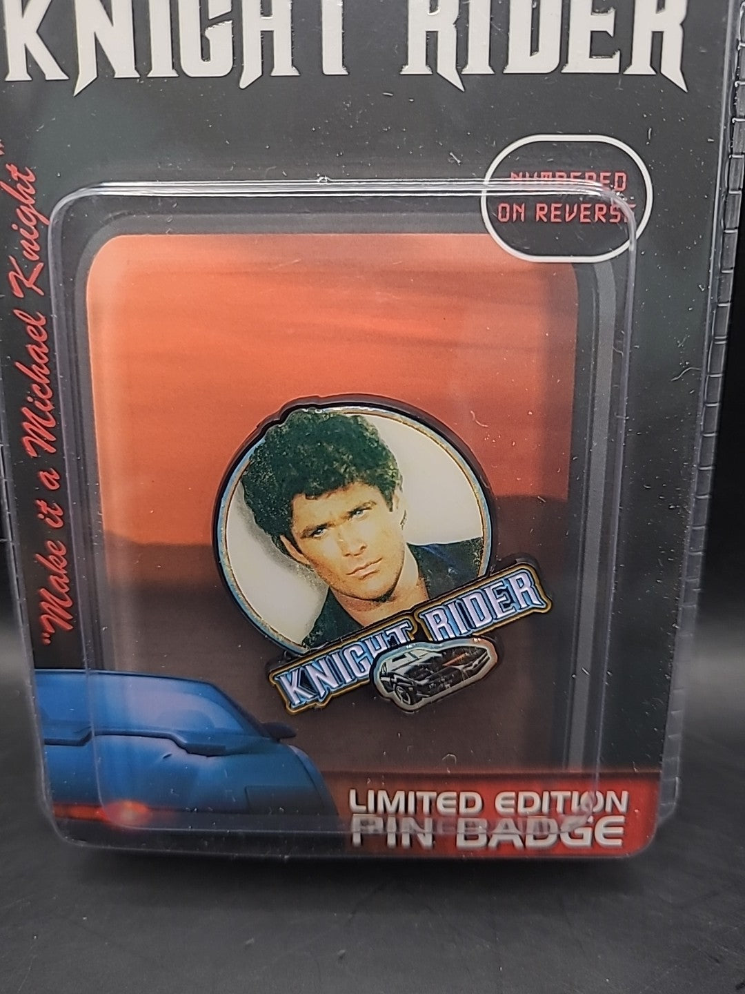 Knight Rider Limited Edition Pin Badge - 9,995 Worldwide