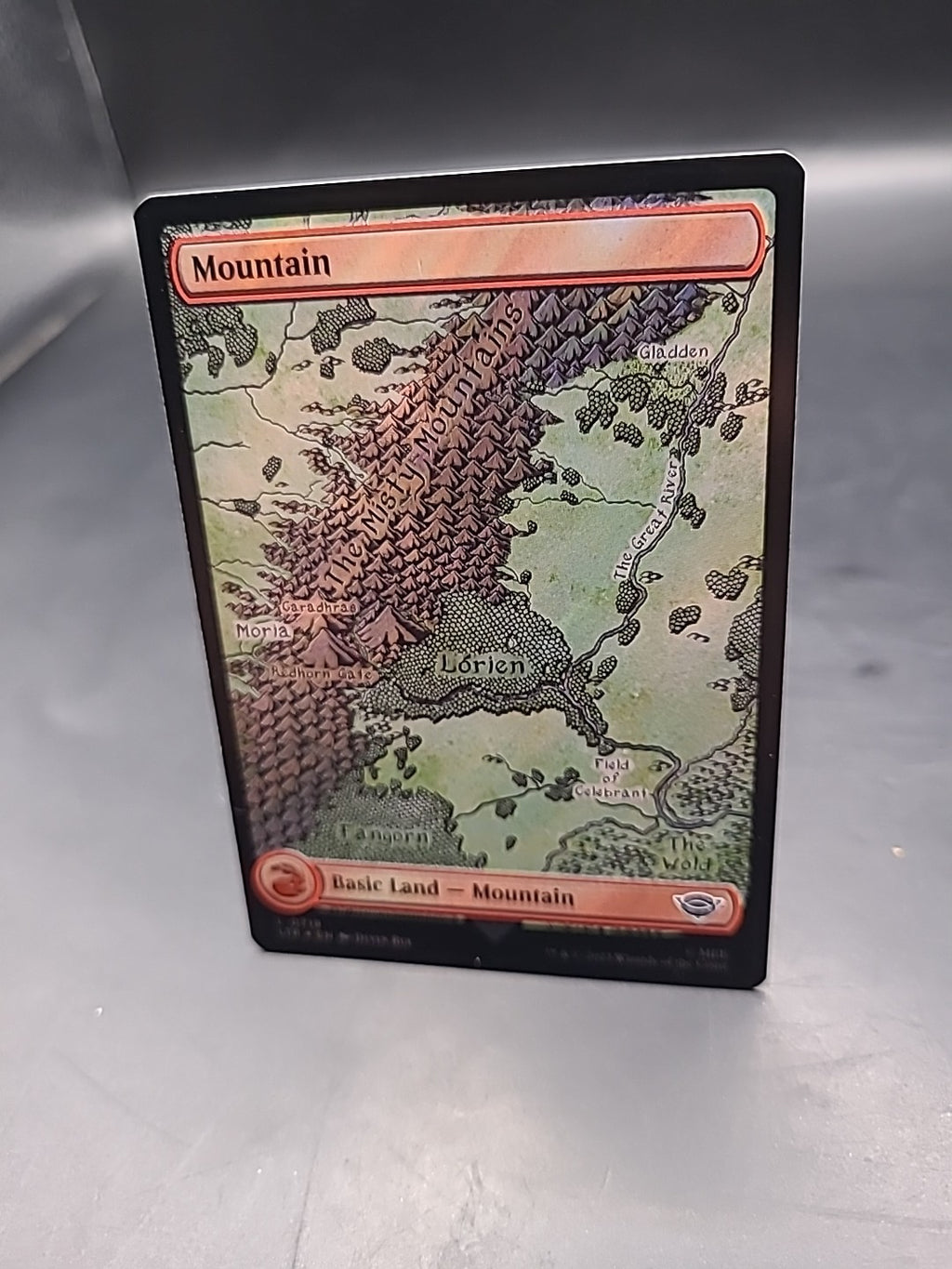 MTG Mountain (0719) (Surge Foil) The Lord of the Rings