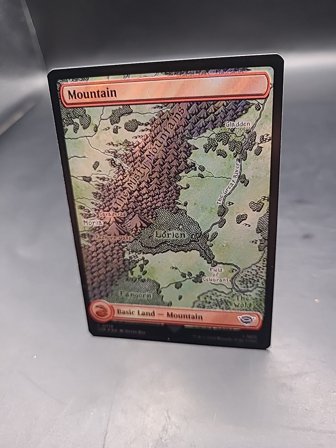 MTG Mountain (0719) (Surge Foil) The Lord of the Rings