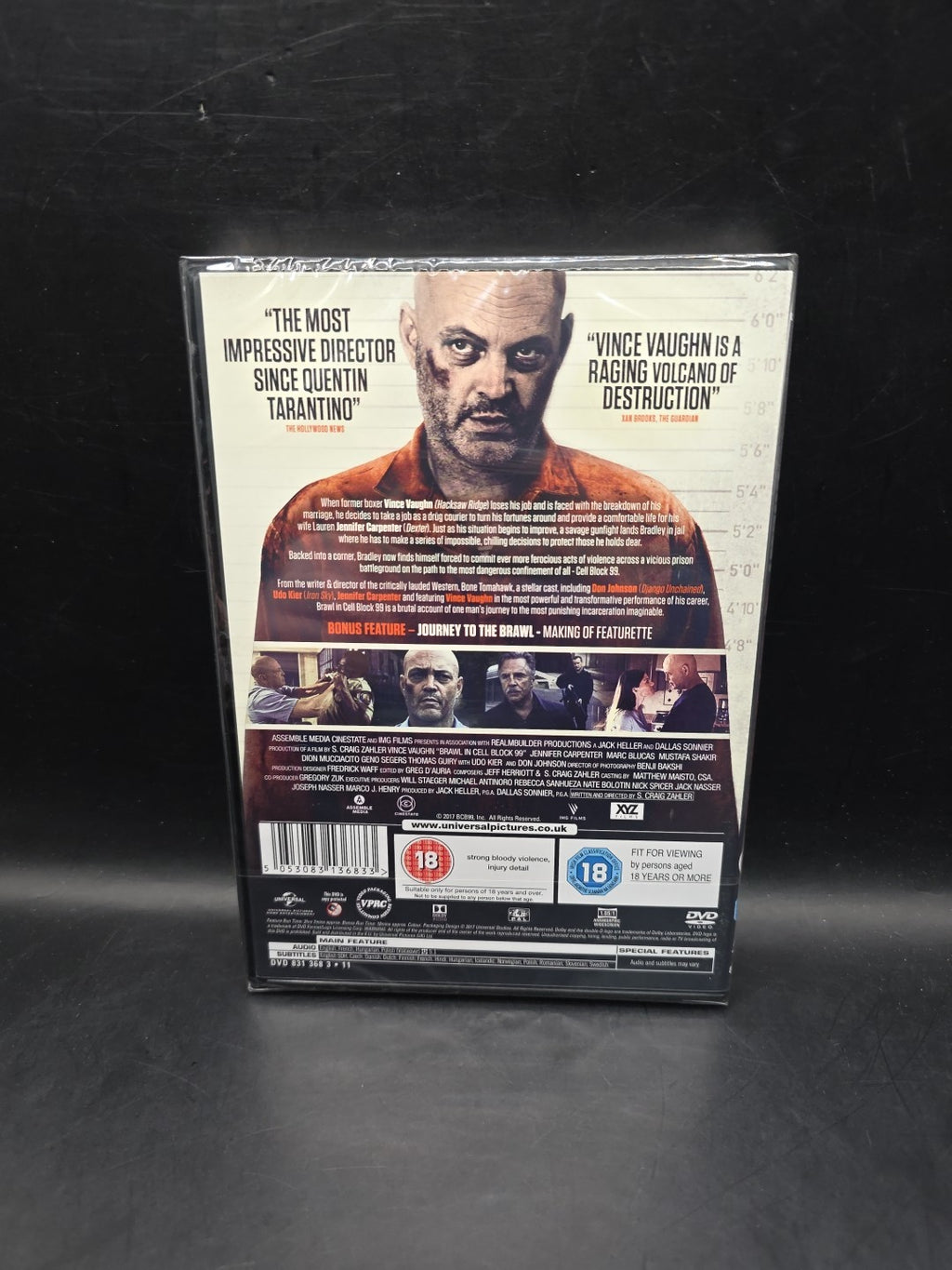 Brawl In Cell Block 99 DVD New & Sealed 