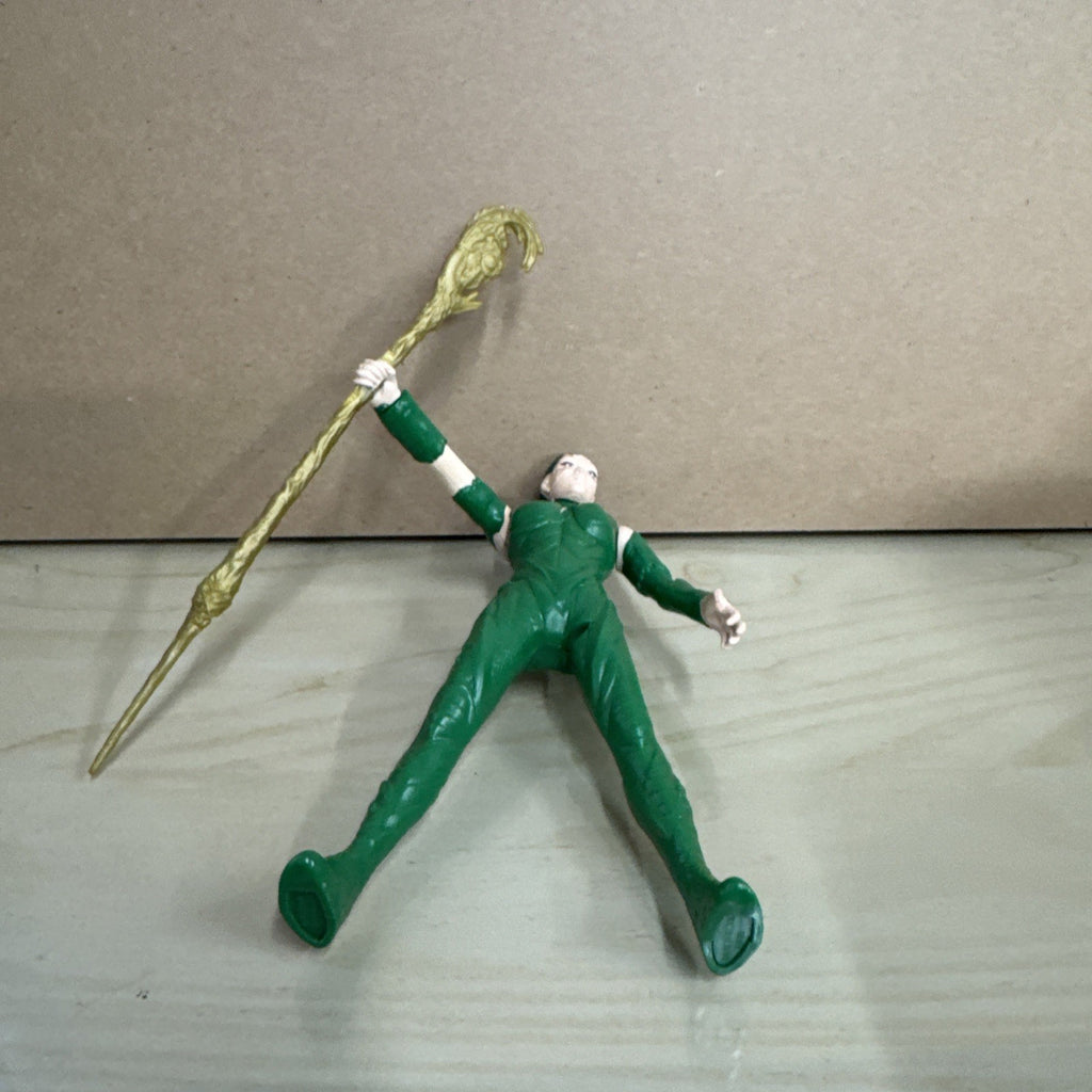 POWER RANGERS 6.5" RITA REPULSA FIGURE WITH SPINNING STAFF BANDAI 2017