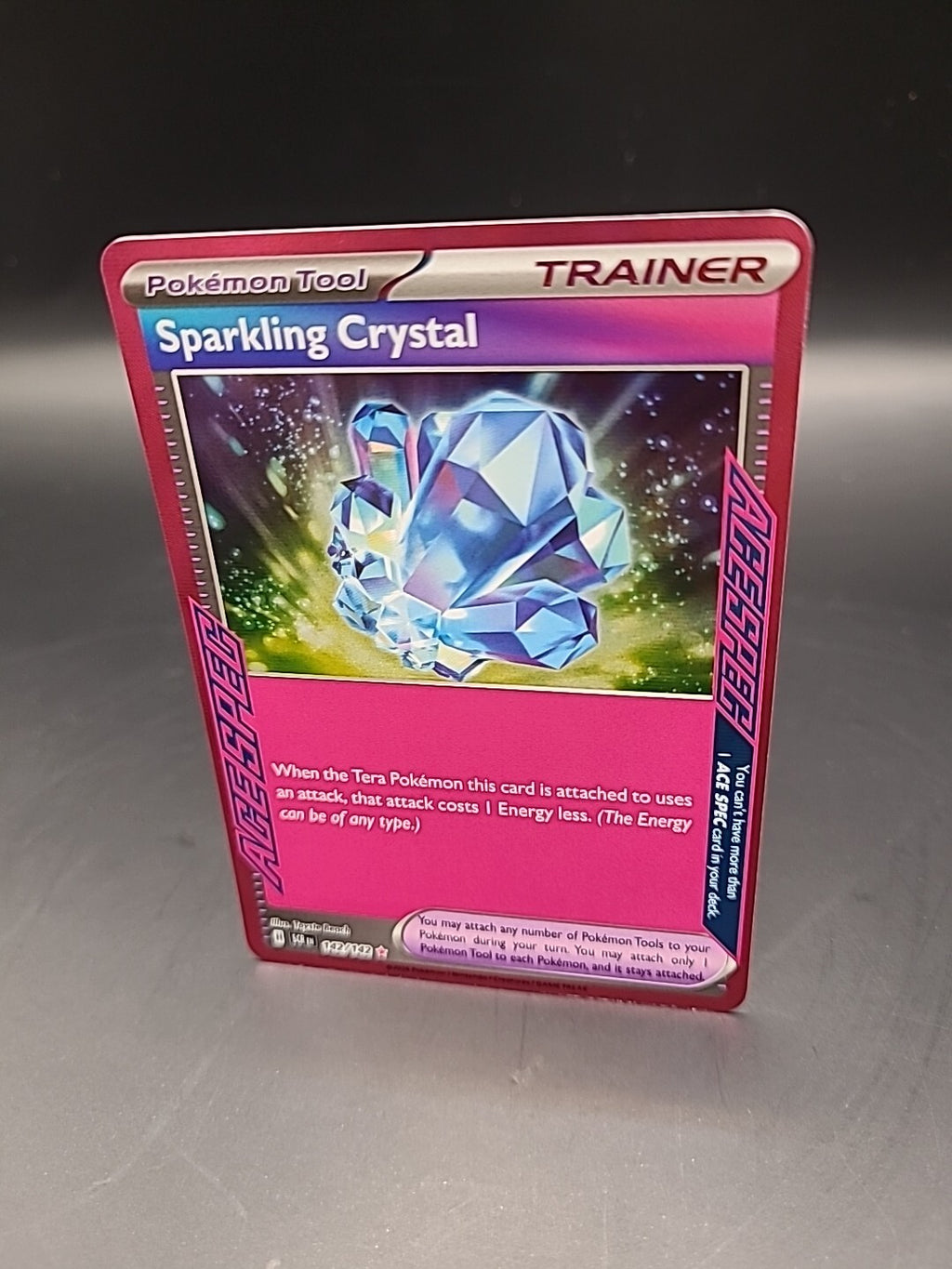 Pokemon Card Sparkling Crystal 142/142 Holo Stellar Crown
