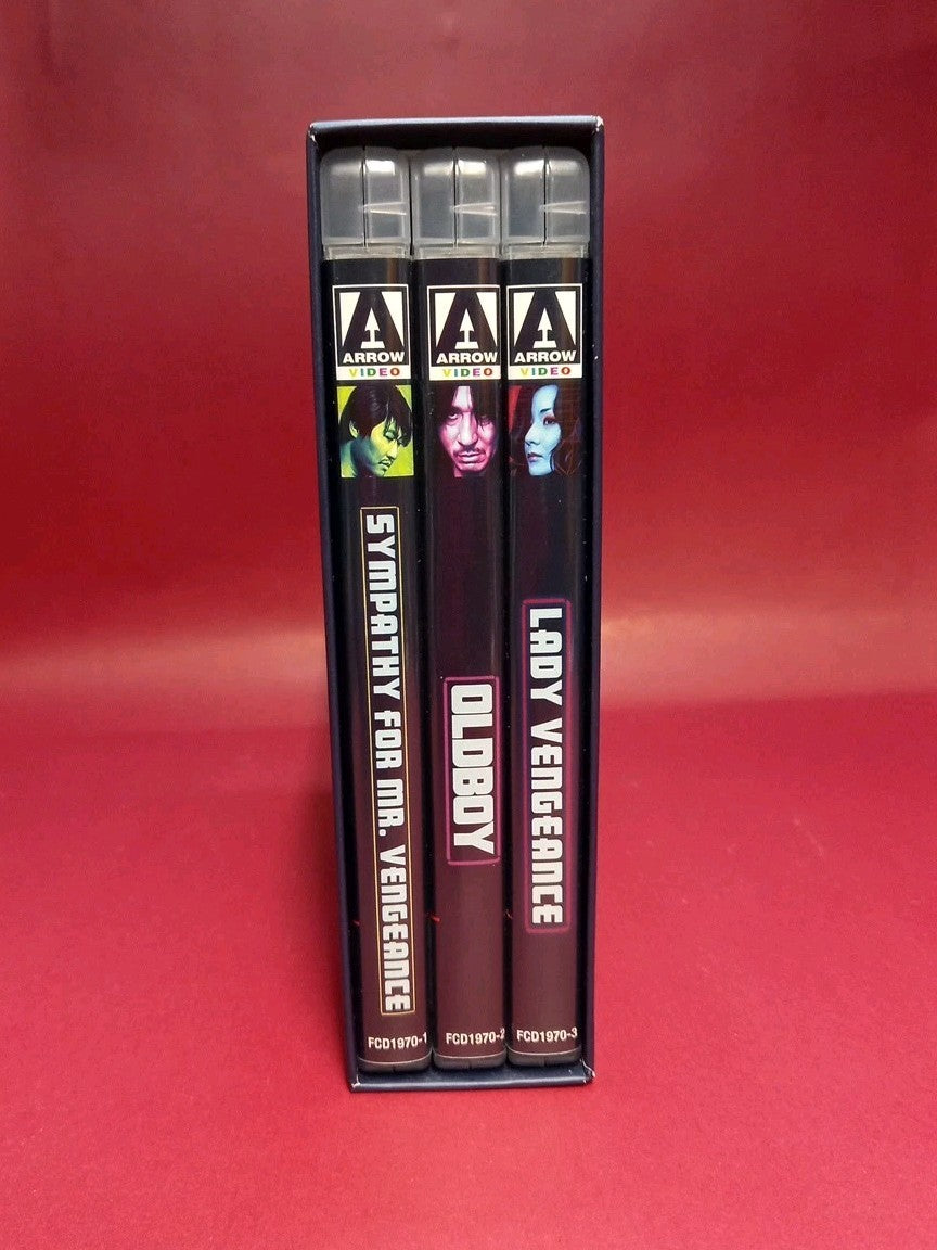 THE VENGEANCE TRILOGY Blu ray PART 1 2 3 COLLECTION UK R2