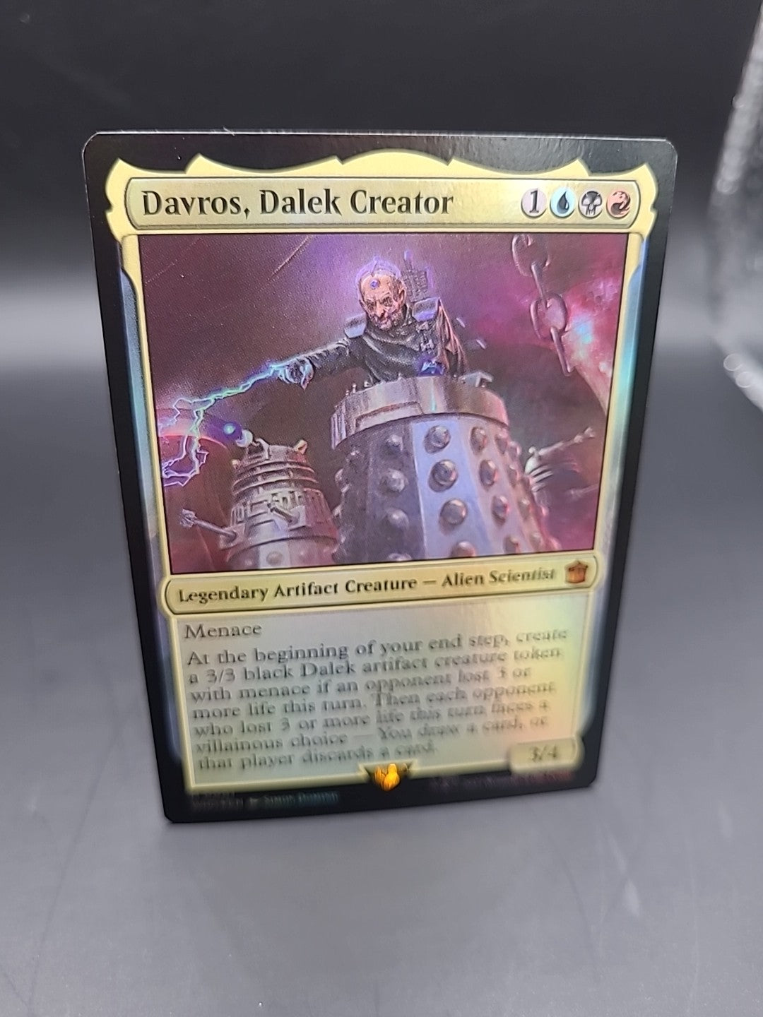 MTG - Davros, Dalek Creator -Foil, Showcase, Mythic- Doctor Who M 0001