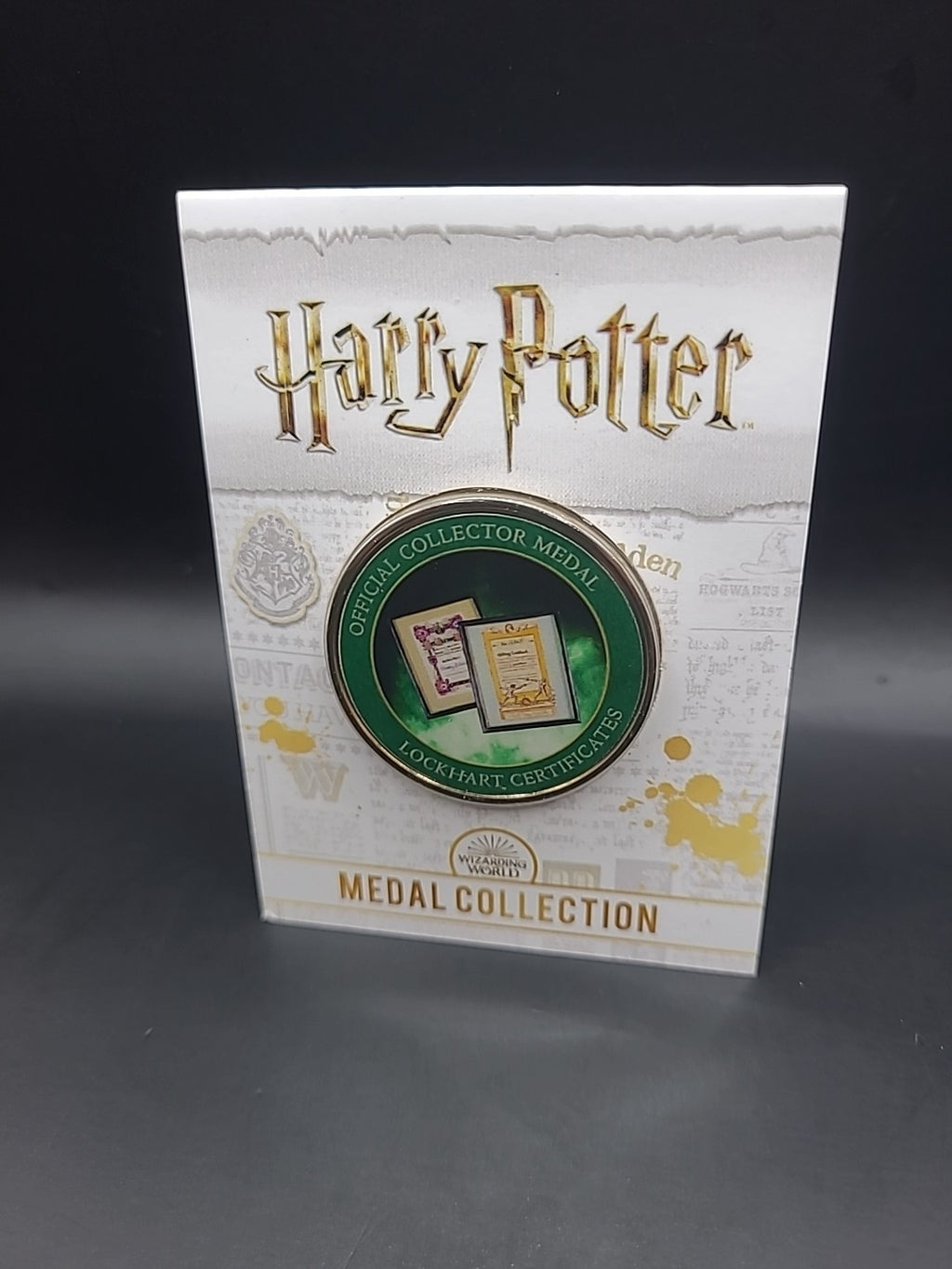 Harry Potter medal collection - Lockhart certificates