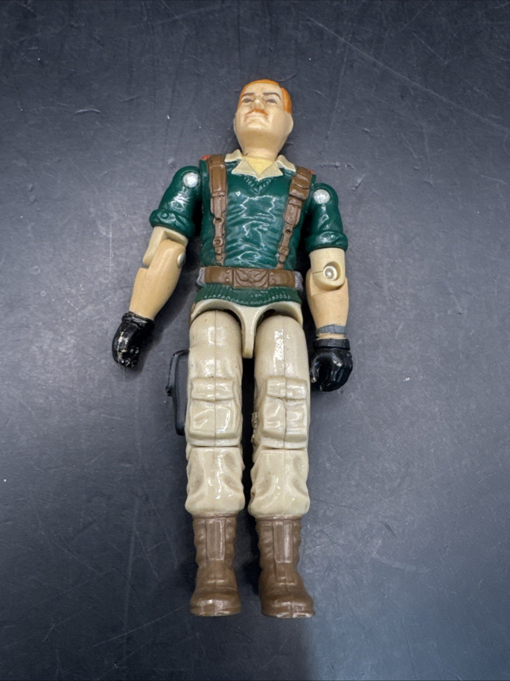 Vintage Hasbro GI Joe 1985 Crankcase Figure 4 Inches retro collectors toys