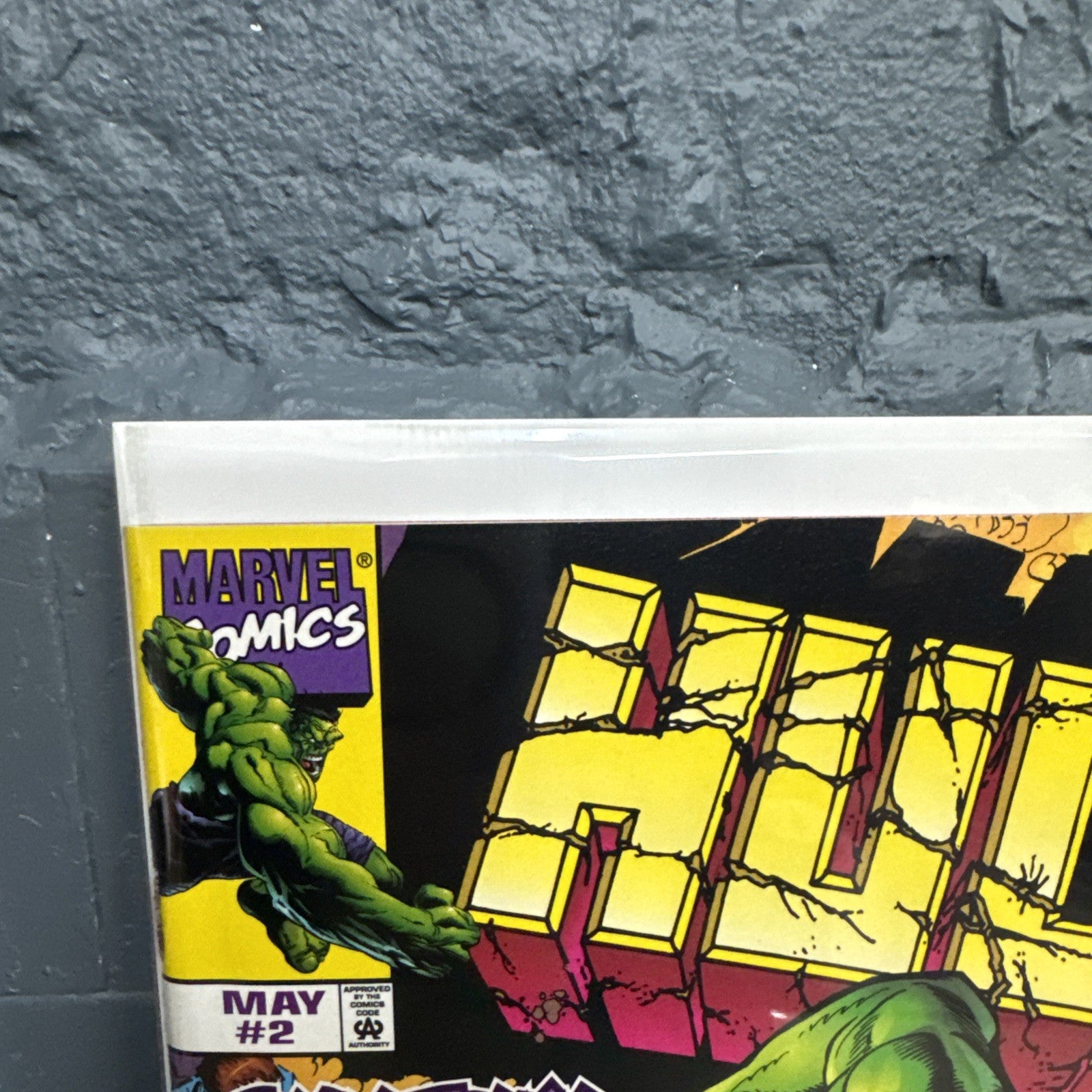 HULK 2 VARIANT A 1999 JOHN BYRNE RON GARNEY Smalltown vs Green Goliath MARVEL