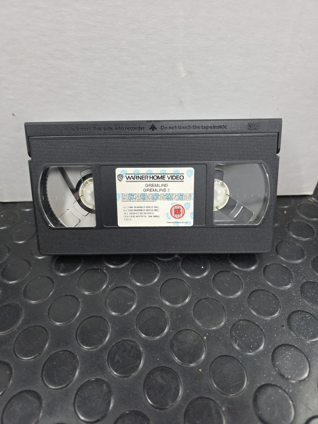 Gremilins 1 & 2 Double Movie VHS Tape