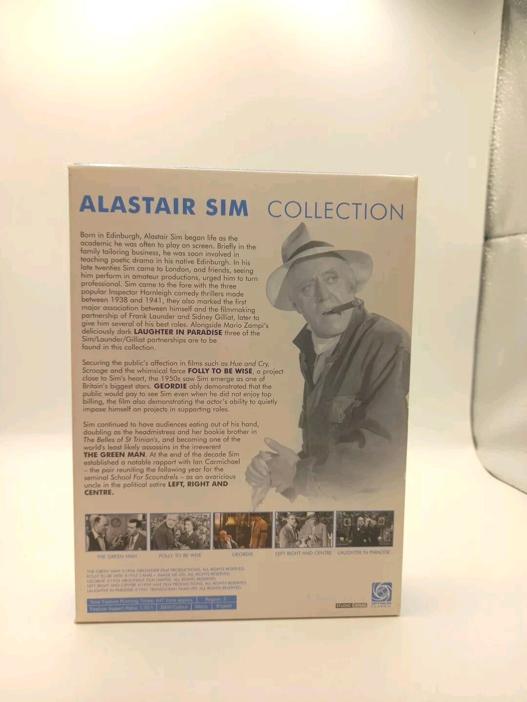 Alastair Sim - The Comic Icons Collection (Box Set) (DVD, 2007)