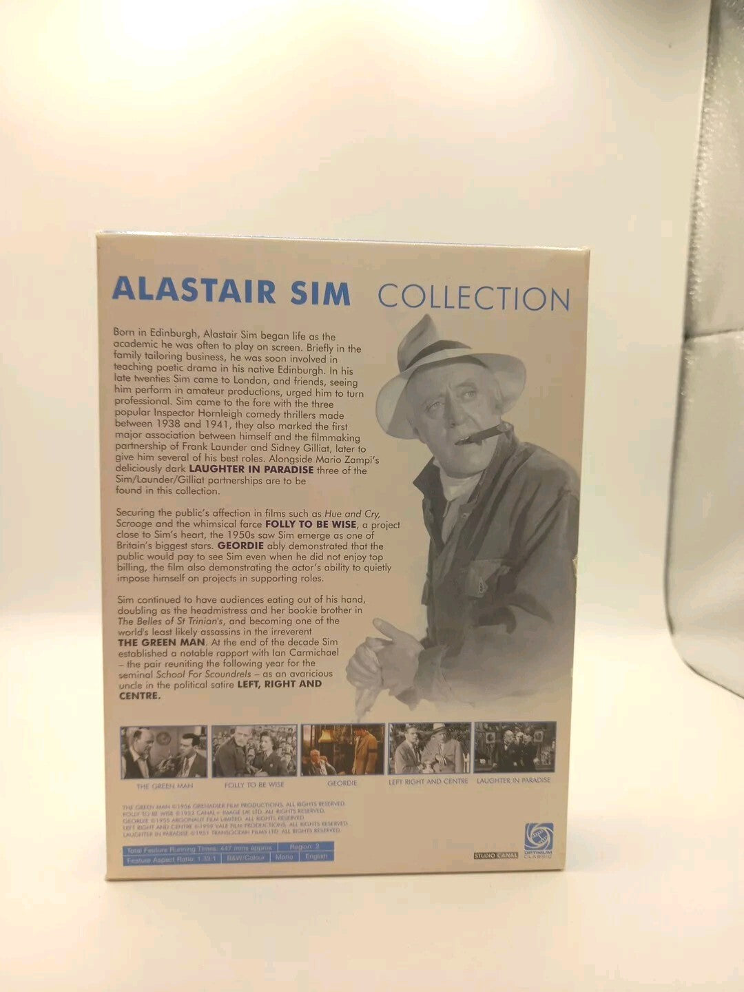 Alastair Sim - The Comic Icons Collection (Box Set) (DVD, 2007)