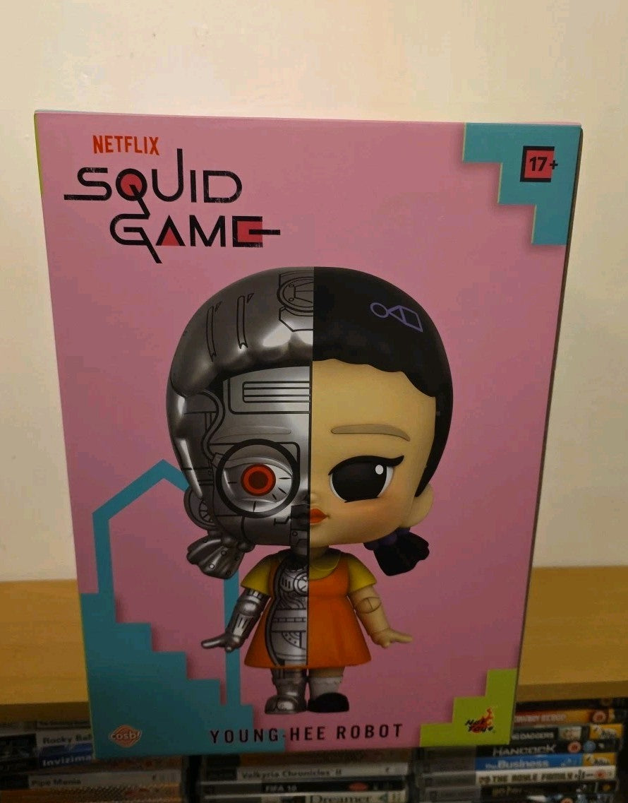 Hot Toys Cosbi Squid Game Young-hee Robot XL Size Action Figure Toy Sapience New