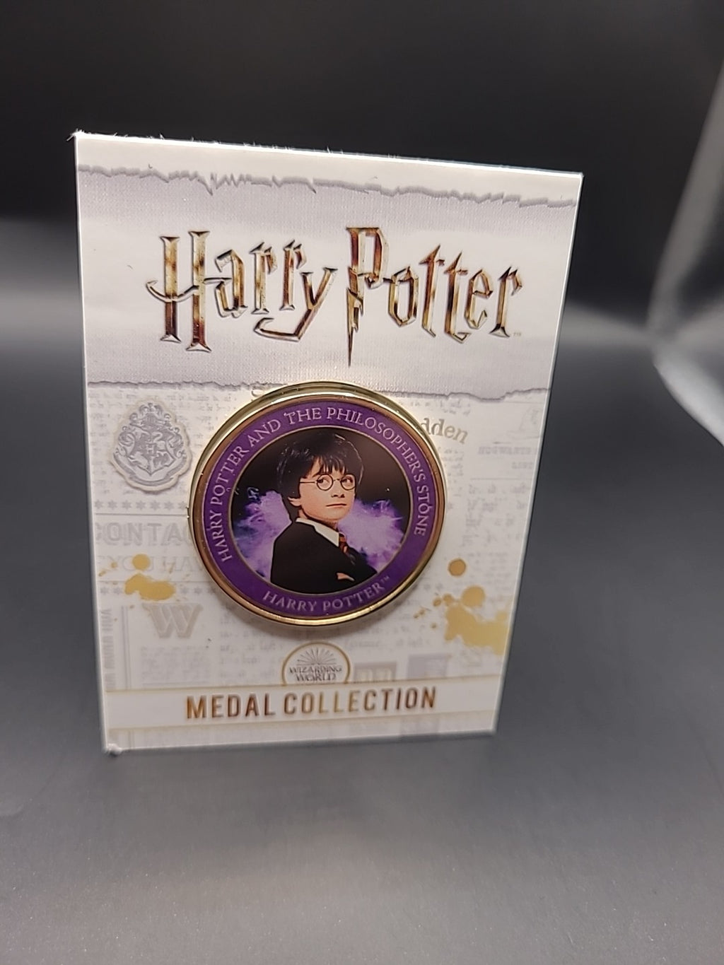 Harry Potter Medal Collection: Philosopher's Stone (Purple) Harry Potter