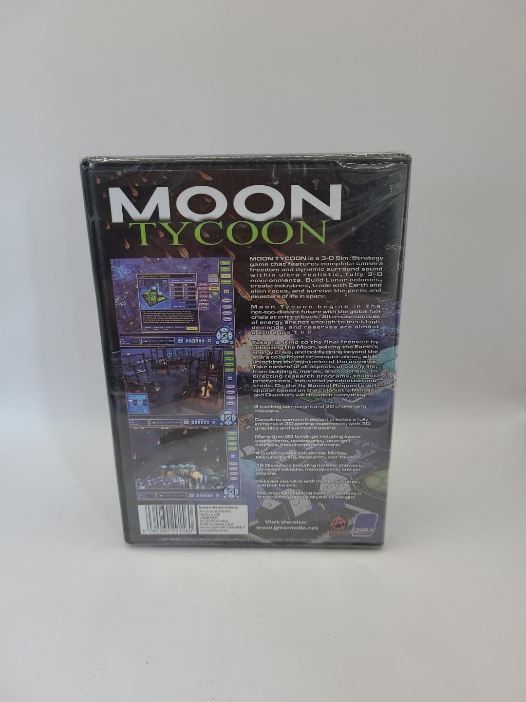 Moon Tycoon: PC CD-ROM Game - New & Sealed