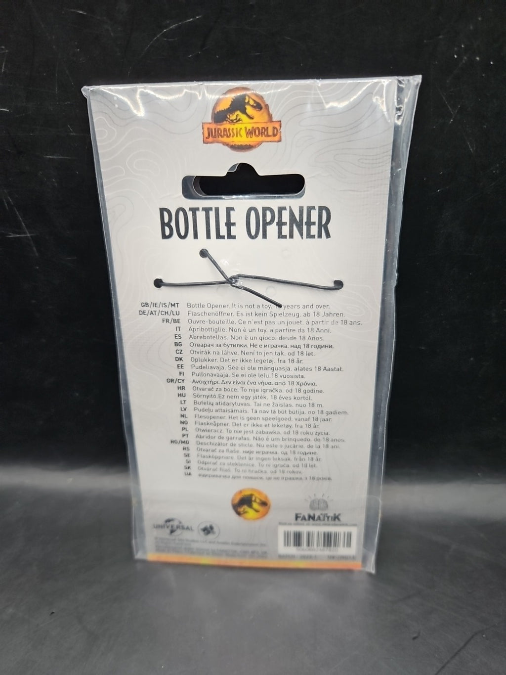 Jurassic World Blue Bottle Opener | Officially Licensed | New & Sealed 