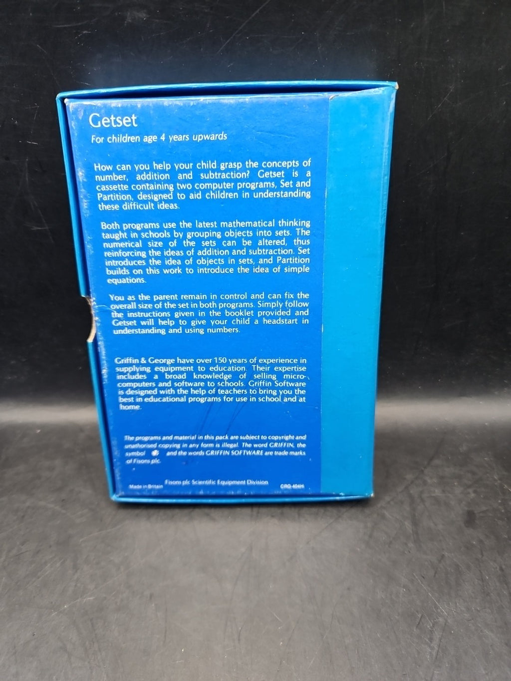 Getset Sinclair Spectrum 48K Griffin Software