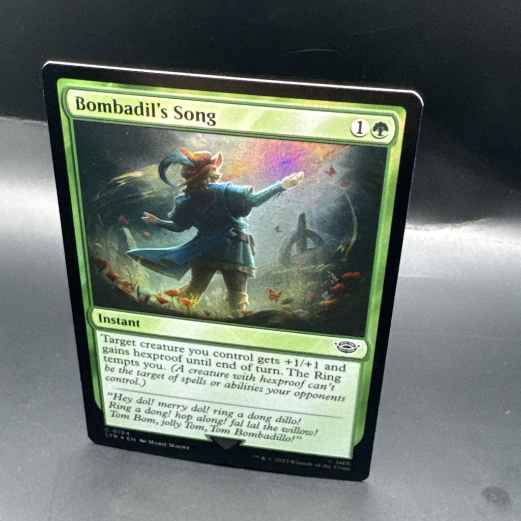 MTG Foil - Bombadil's Song - C0154 + 1 Regular Card