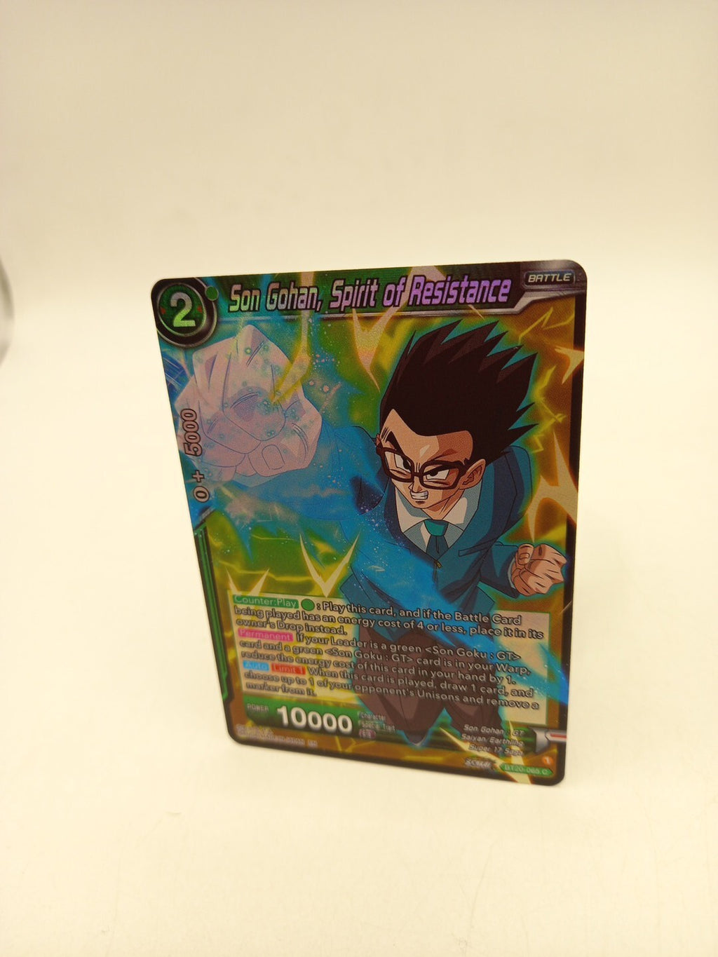 Son Gohan, Spirit Of Resistance BT20-065 C- Power Absorbed Dragon Ball Super...
