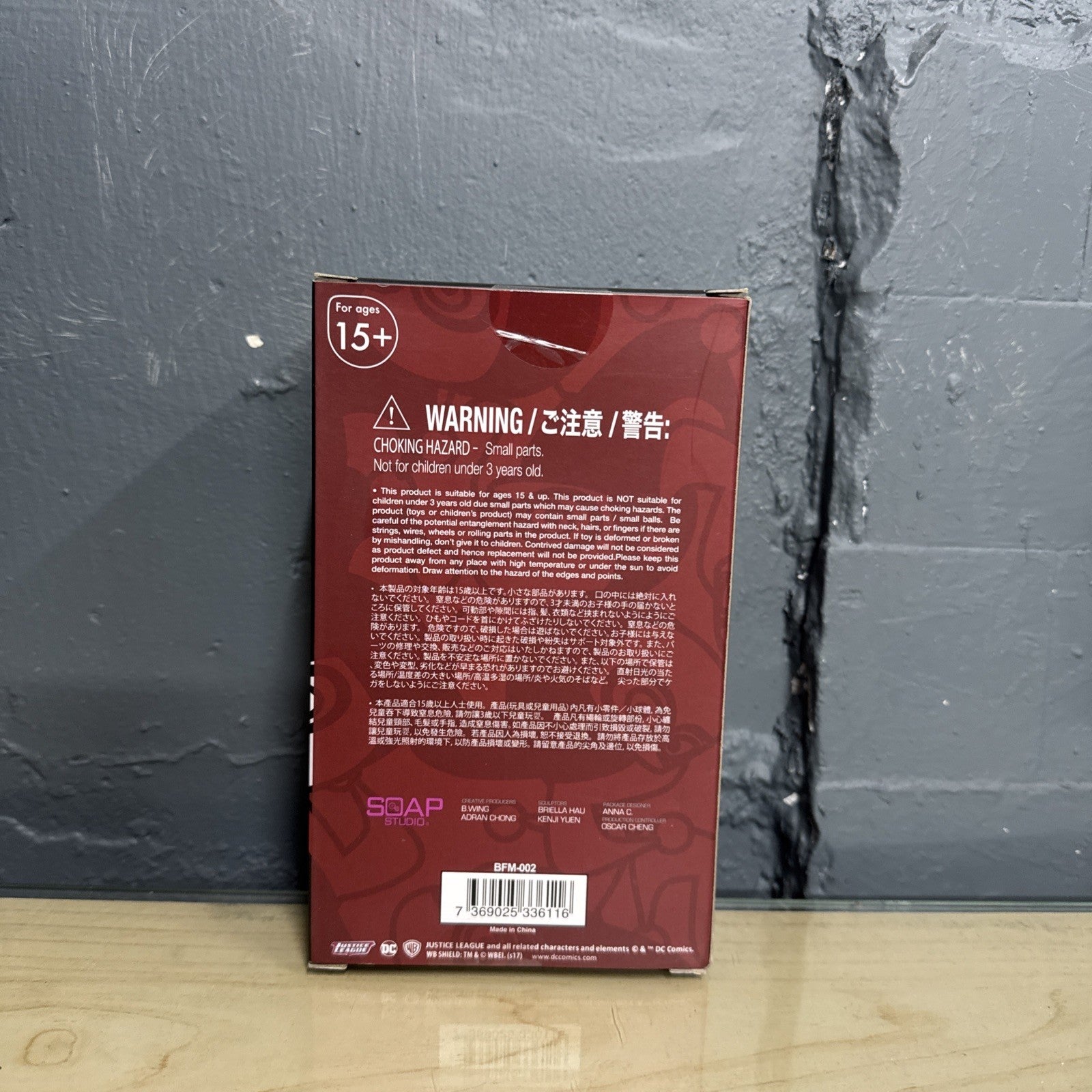 SOAP Studio B.WING X Justice League DC Harley Quinn Figure Bnib