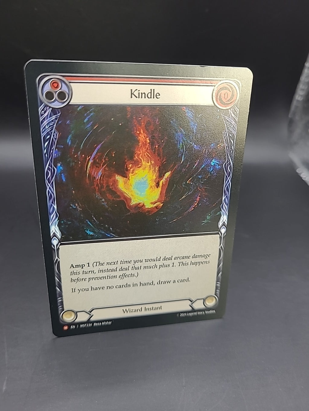 Flesh and Blood TCG Kindle MST234 Majestic Rainbow Foil LP