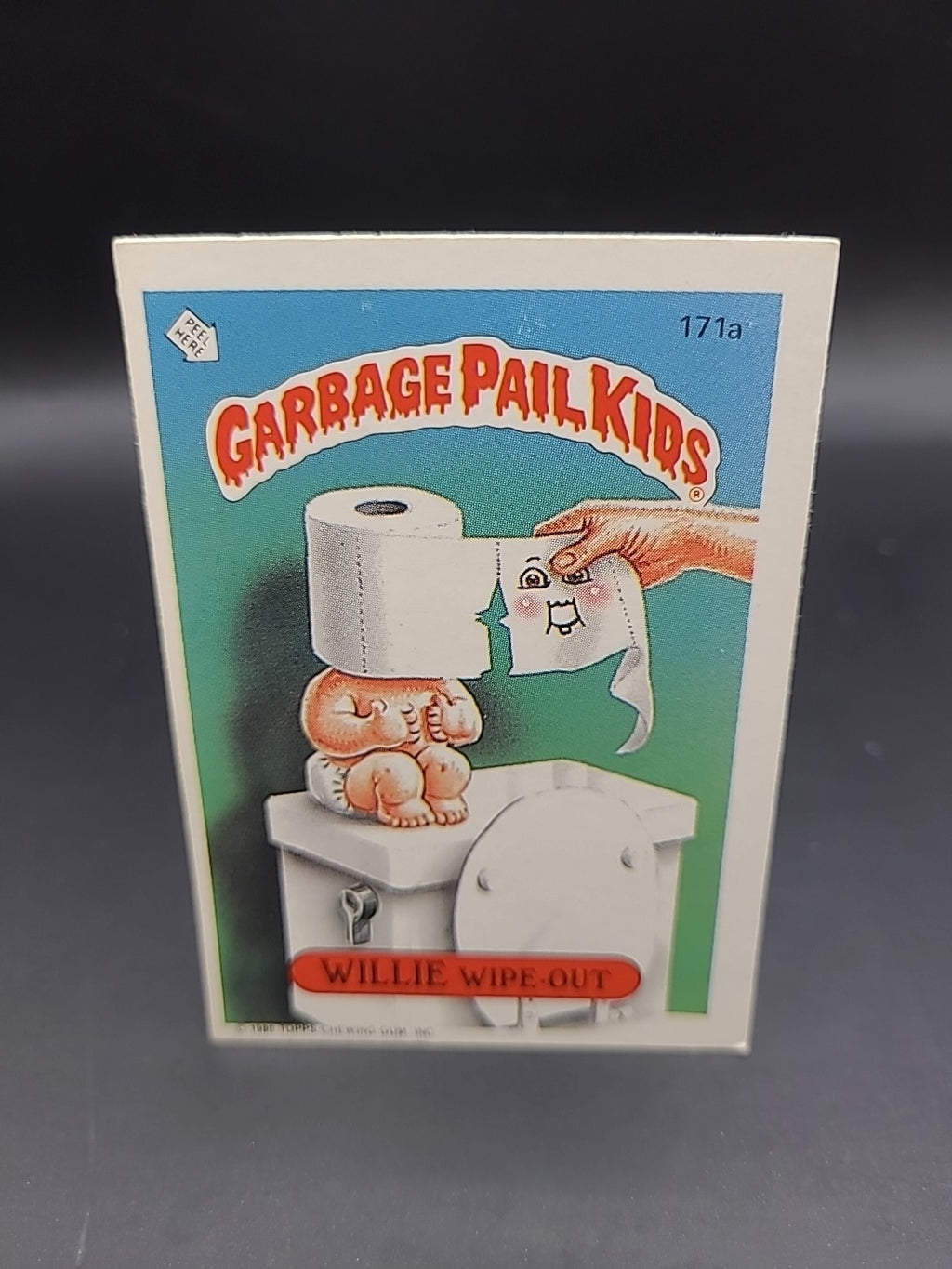 Garbage pail kids Original Willie Wipe out 171a