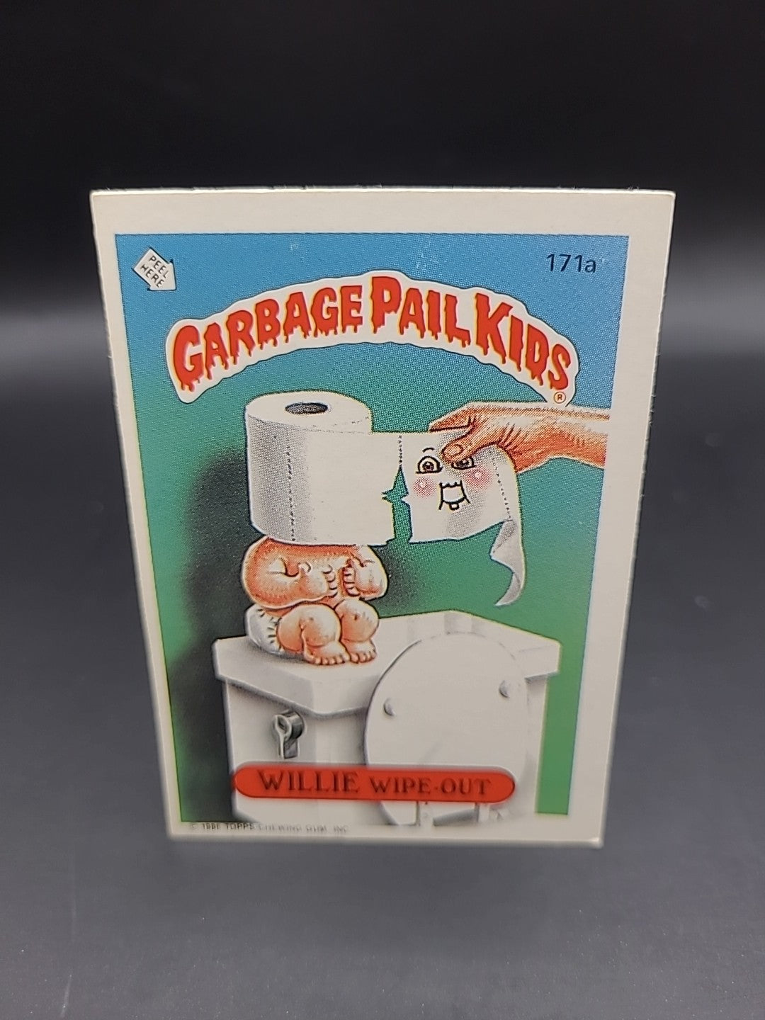 Garbage pail kids Original Willie Wipe out 171a