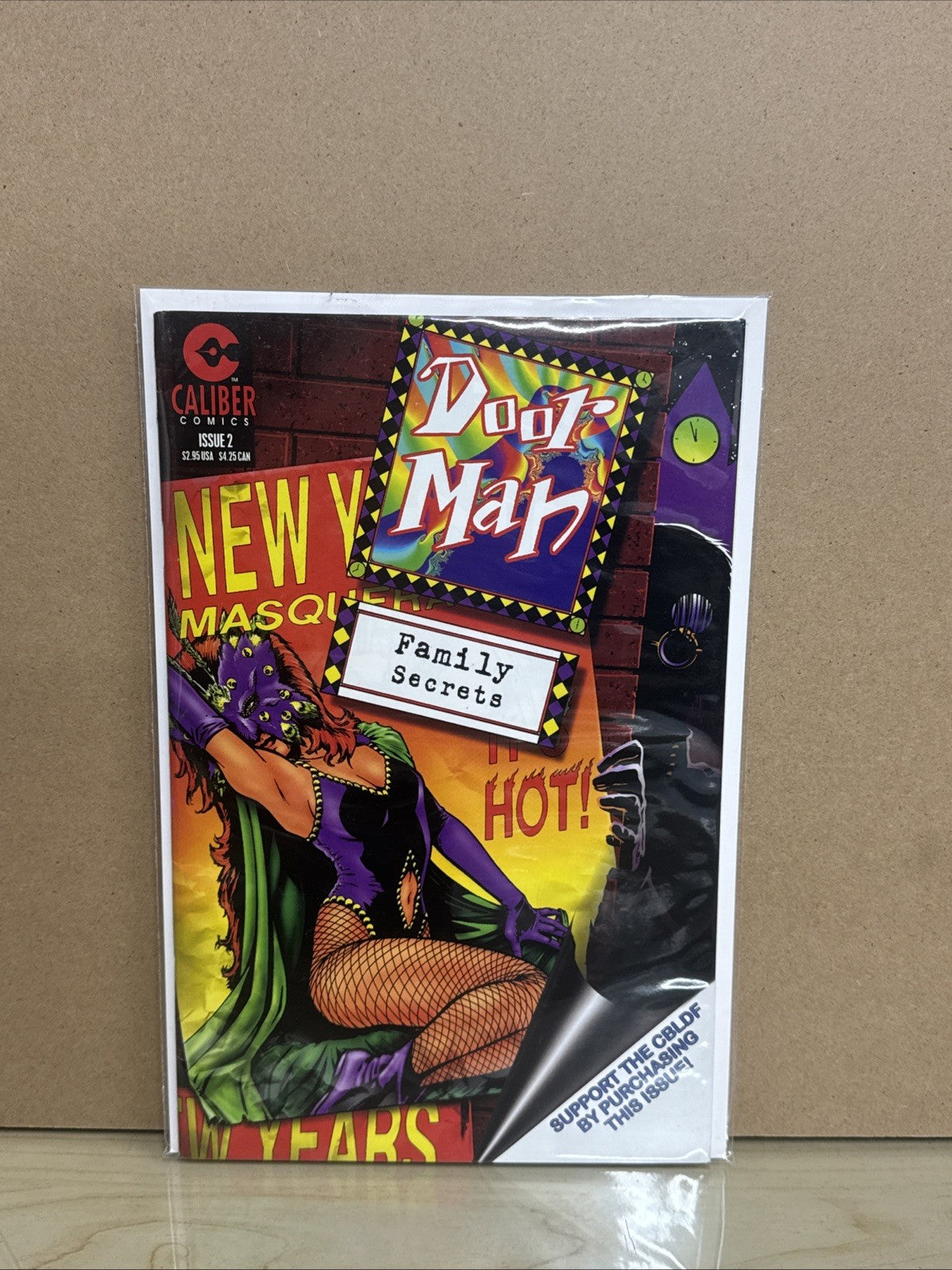 Door Man: Family Secrets #2 Caliber Comics 1996, I combine shipping