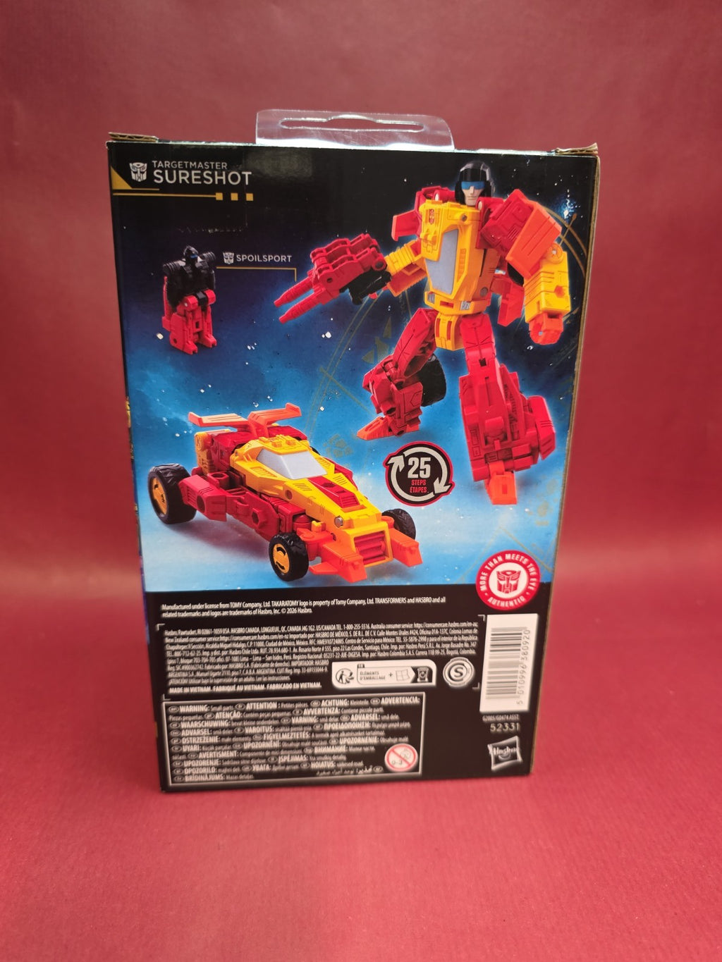 Transformers Age of the Primes Deluxe Class Targetmaster Sureshot Action Figure