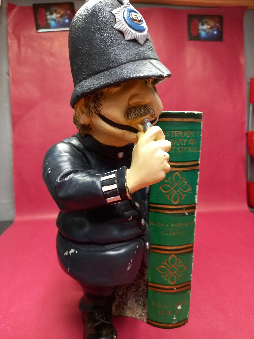 Police and Thief Bookends by Peter Mook -  READ DESCRIPTION 