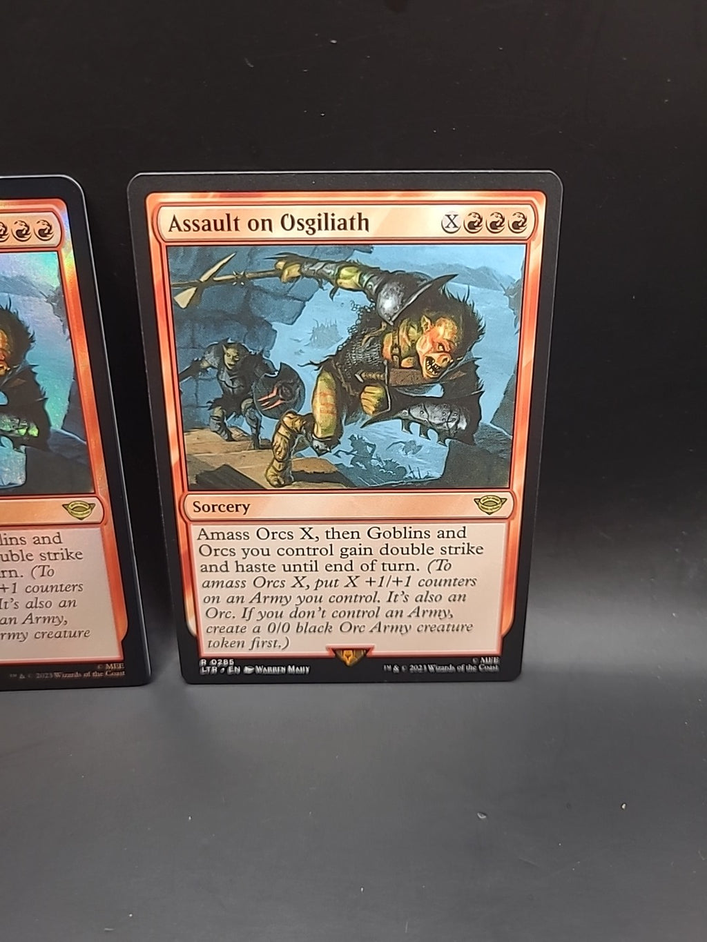 Assault on Osgiliath - LTR - 285 - Foil & Regular - NM - MTG