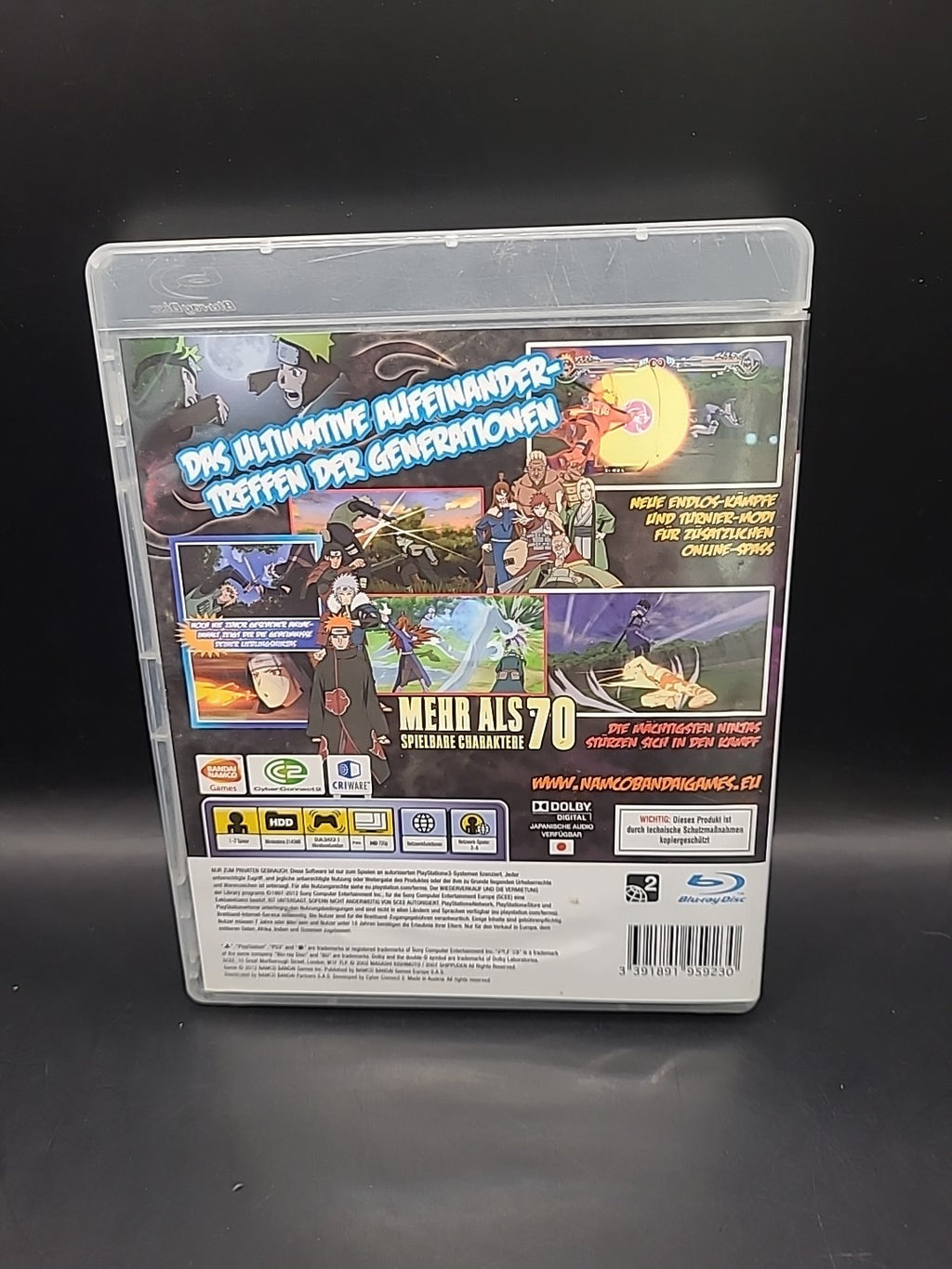 Naruto Shippuden - Ultimate Ninja Storm Generations on PS3 - German Version
