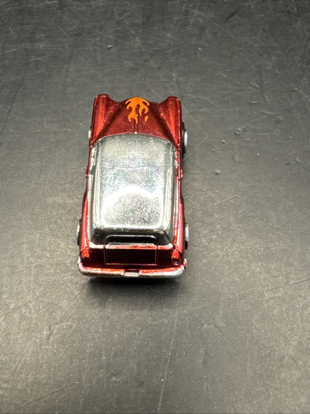 Micro Machines 53 Chevy Sedan, RARE Chrome Red, Galoob, 1989, Original.