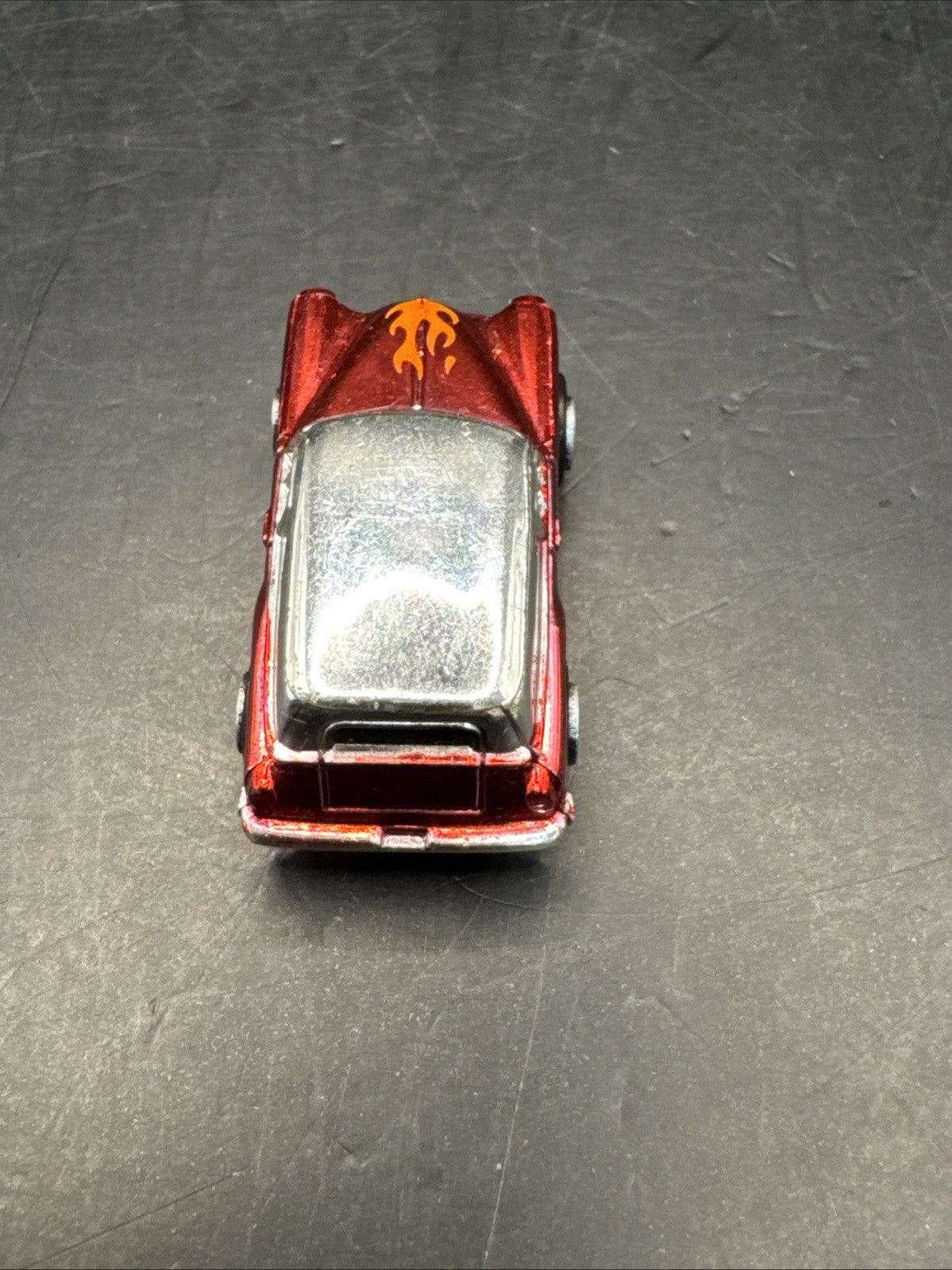 Micro Machines 53 Chevy Sedan, RARE Chrome Red, Galoob, 1989, Original.