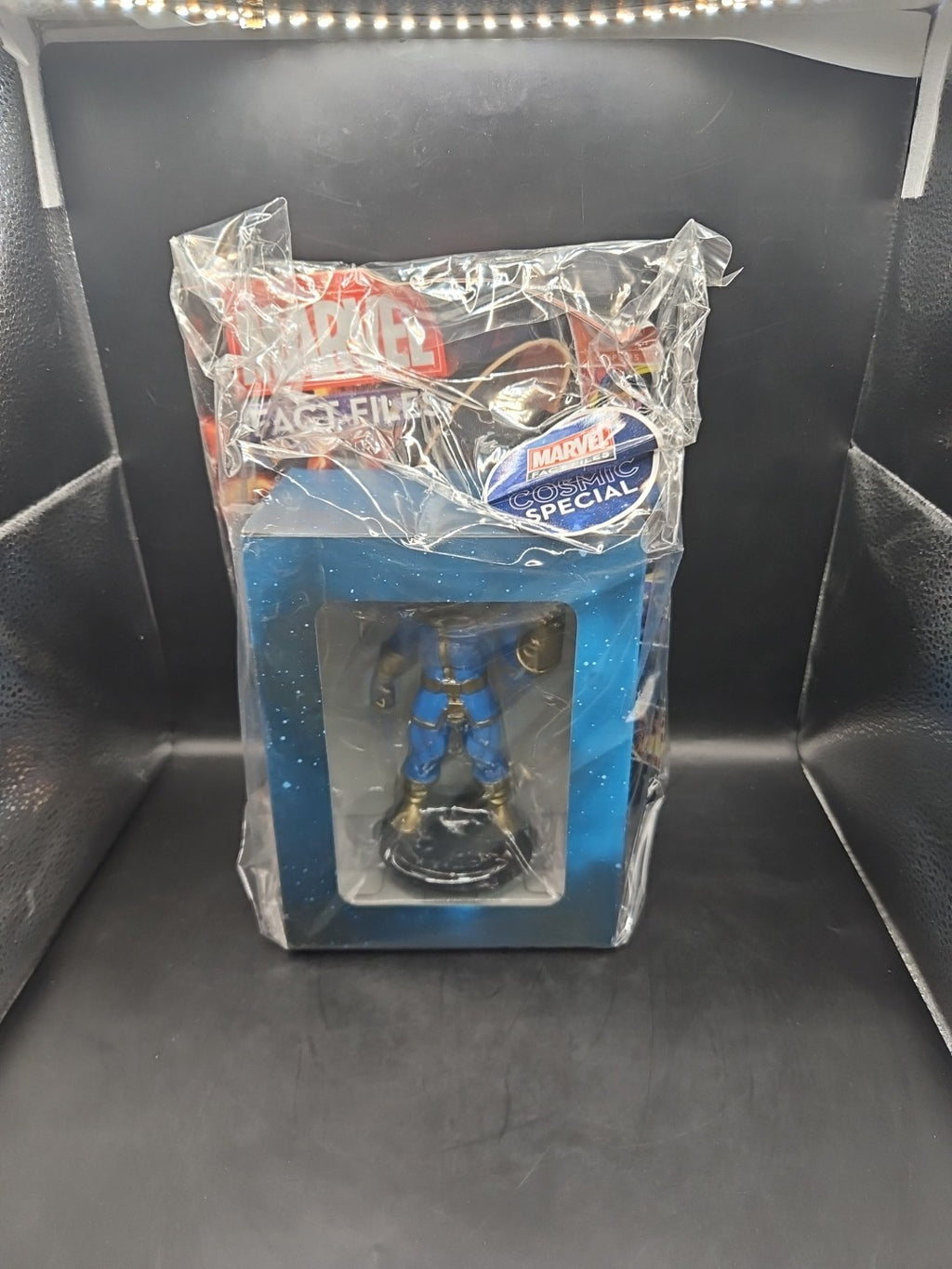 MARVEL FACT FILES COSMIC SPECIAL CHAPTER 5 THANOS FIGURE EAGLEMOSS