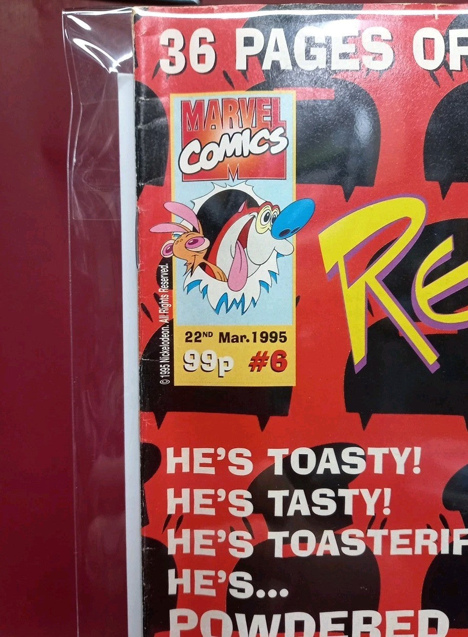 Ren & Stimpy Show #6 1995 Marvel Comics