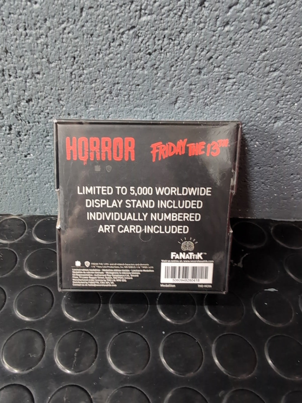 Friday the 13th Limited Edition Metal Film Medallion - Only 5000 Worldwide