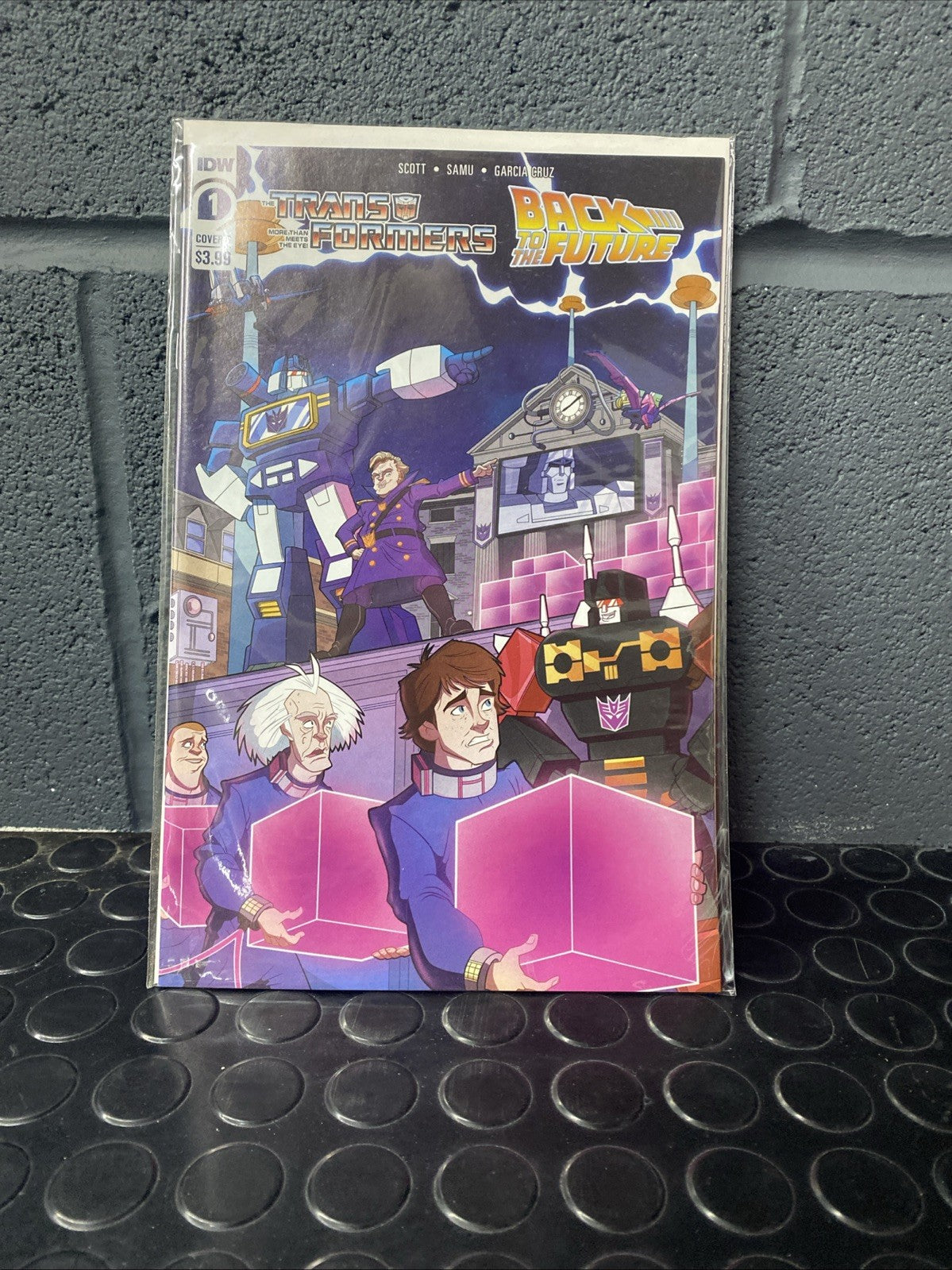 Transformers/Back to the Future #1b 2020 IDW Publishing Variant 8.0 A72-198