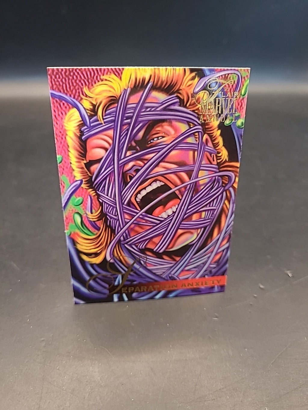 1995 Flair Marvel Annual #68 Separation Anxiety